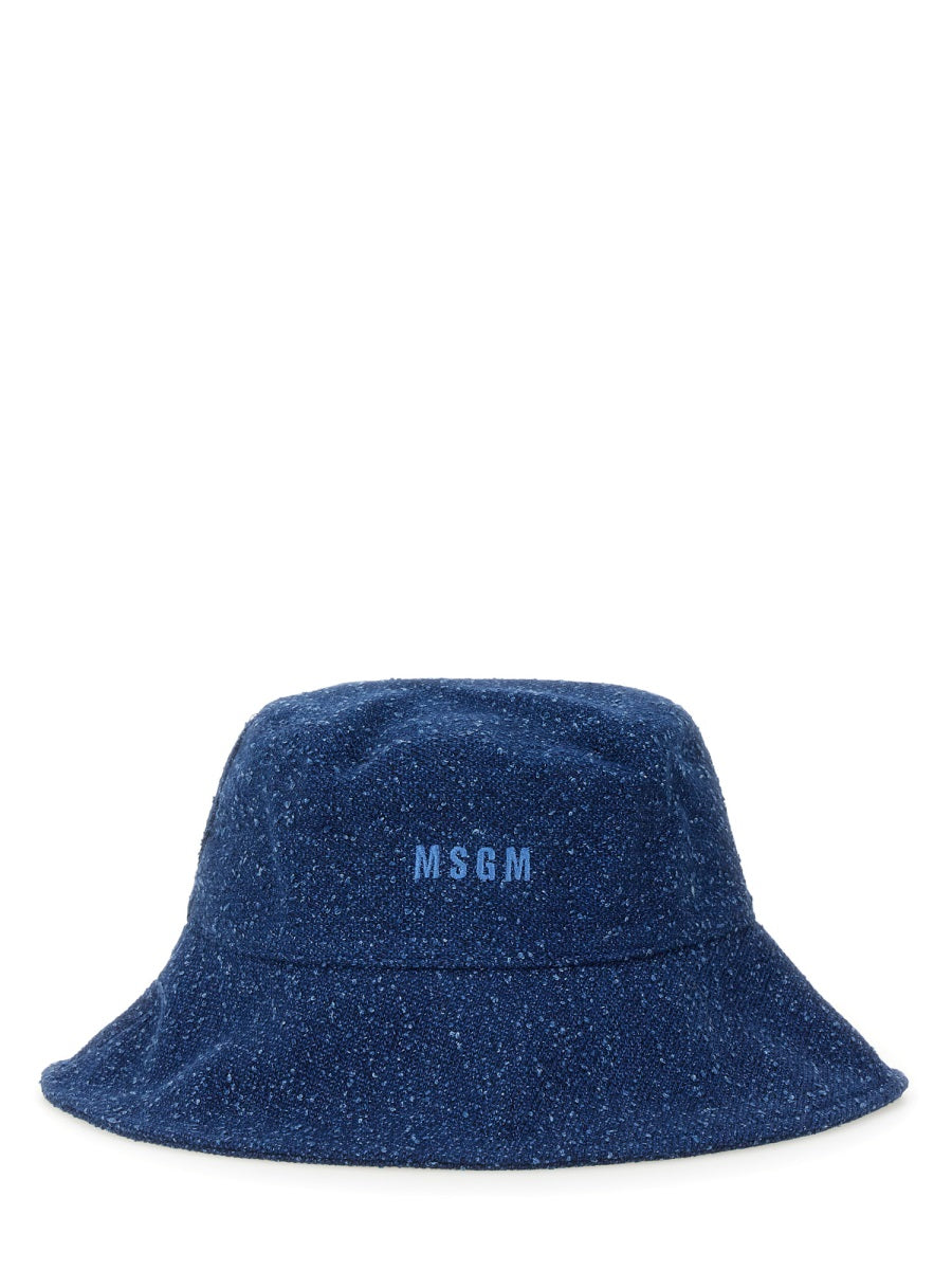 MSGM Logo-Embellished Hat for Women