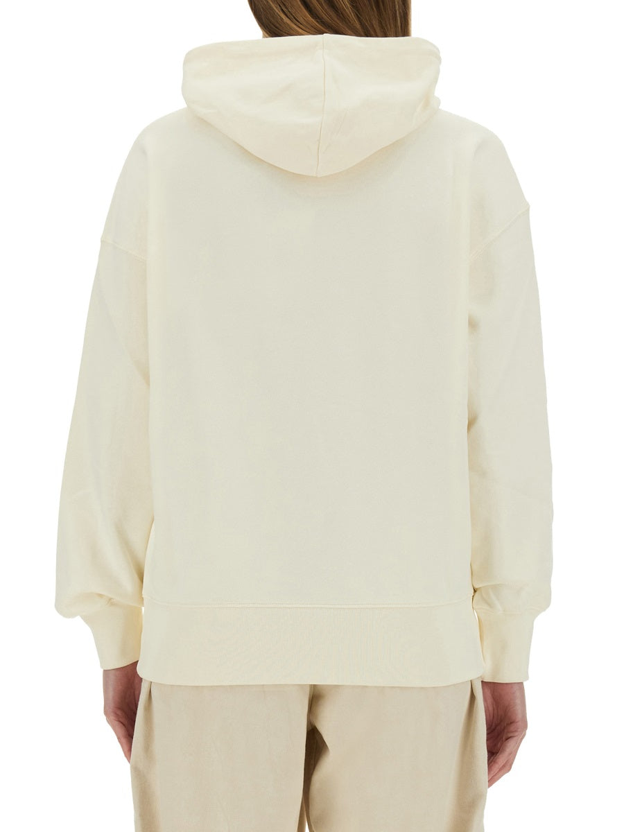 MSGM Brushed Logo Sweatshirt for Women