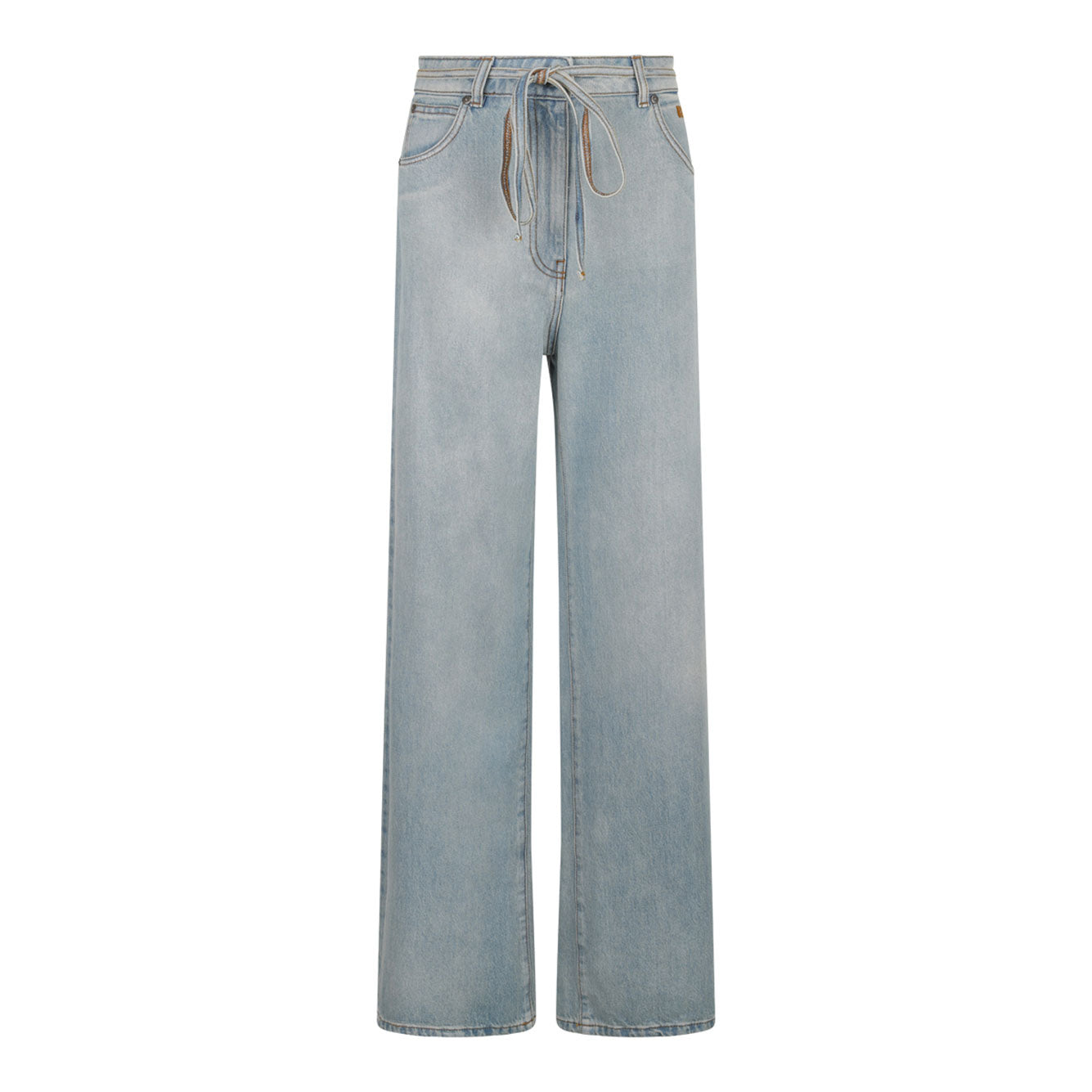 MSGM Cotton Clothing Trousers for Women - SS25