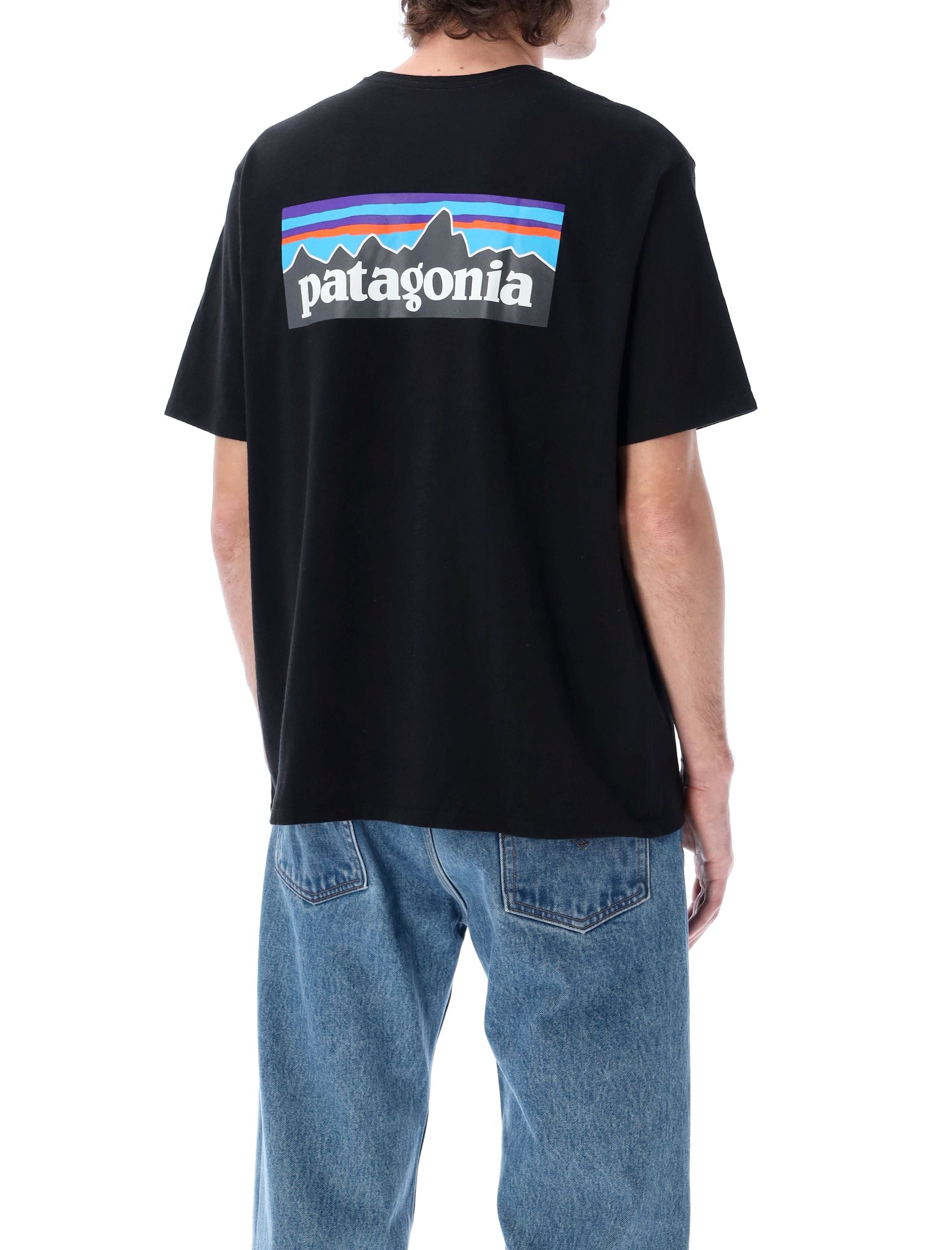 PATAGONIA Men's Classic P-6 Logo Responsibili-Tee - Size L