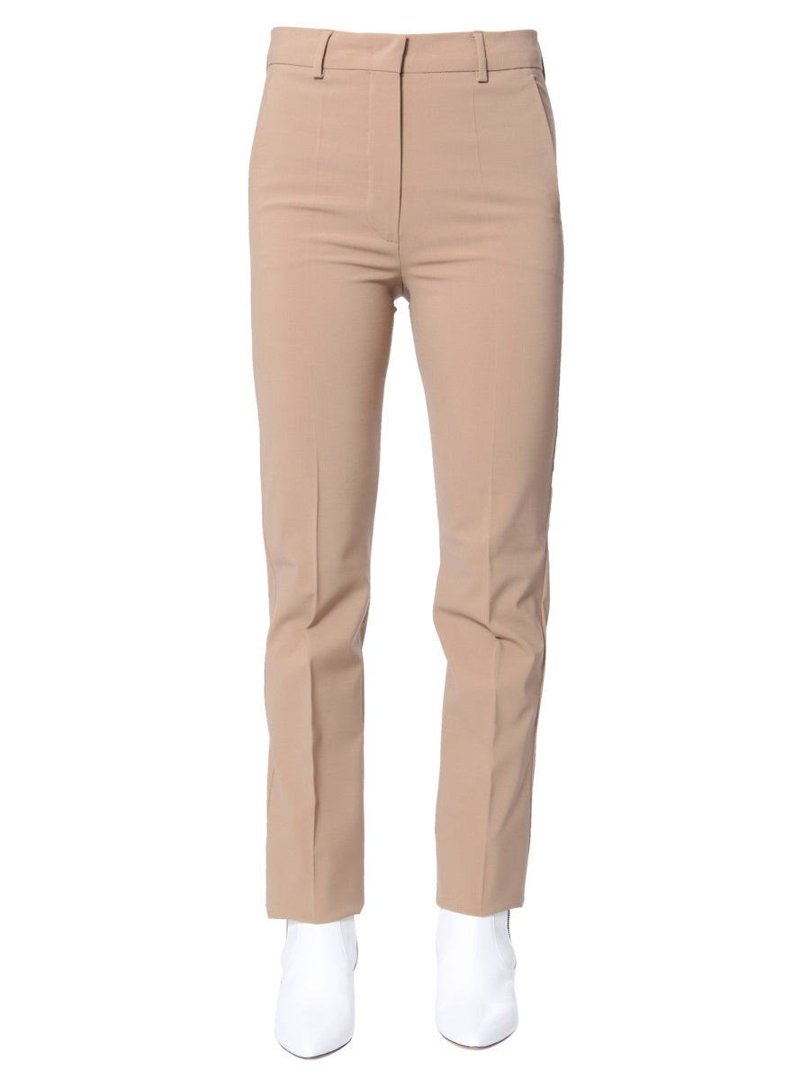 MAX MARA Sophisticated Women's Trousers with Zip and Hook Closure