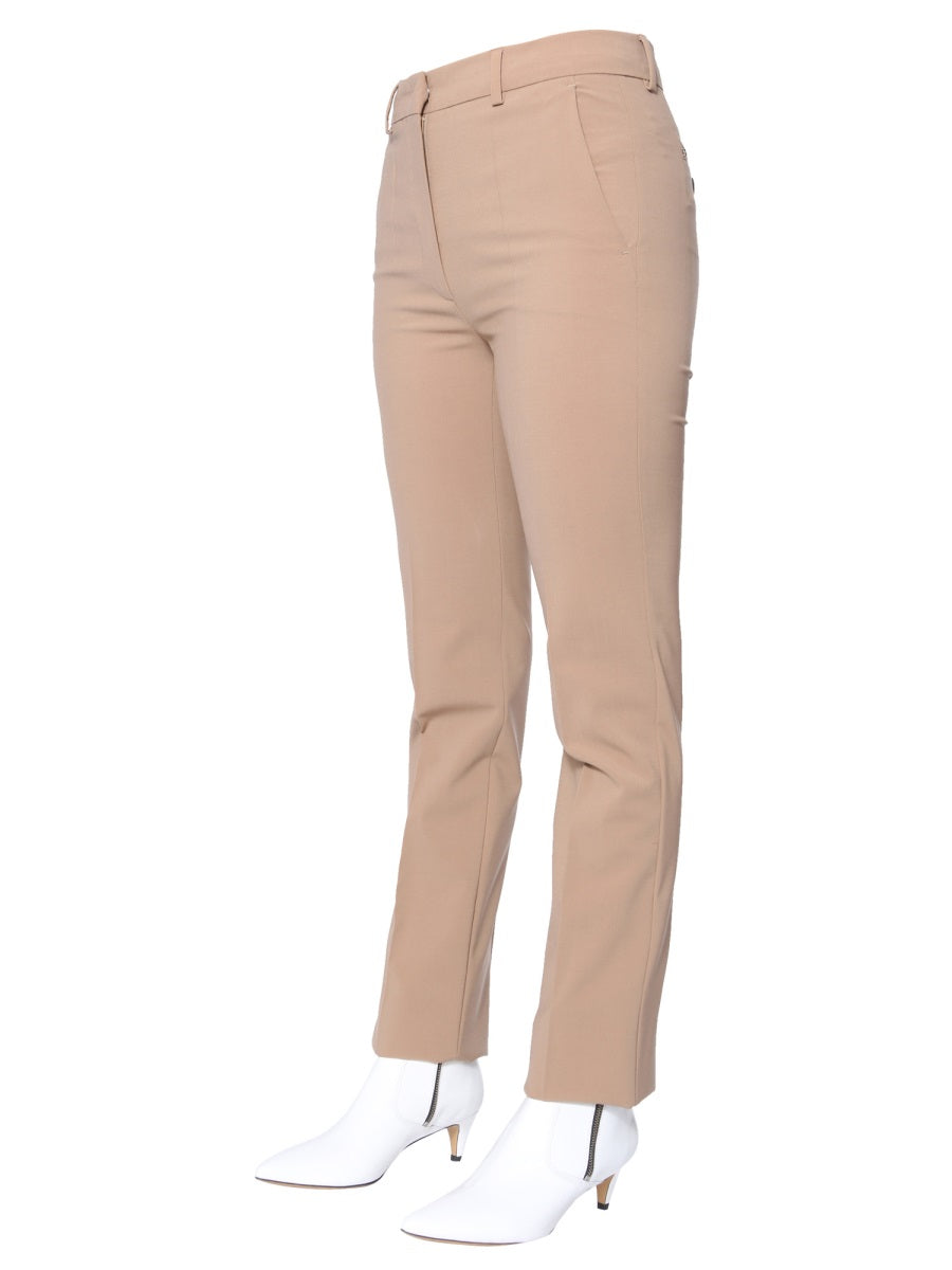 MAX MARA Sophisticated Women's Trousers with Zip and Hook Closure
