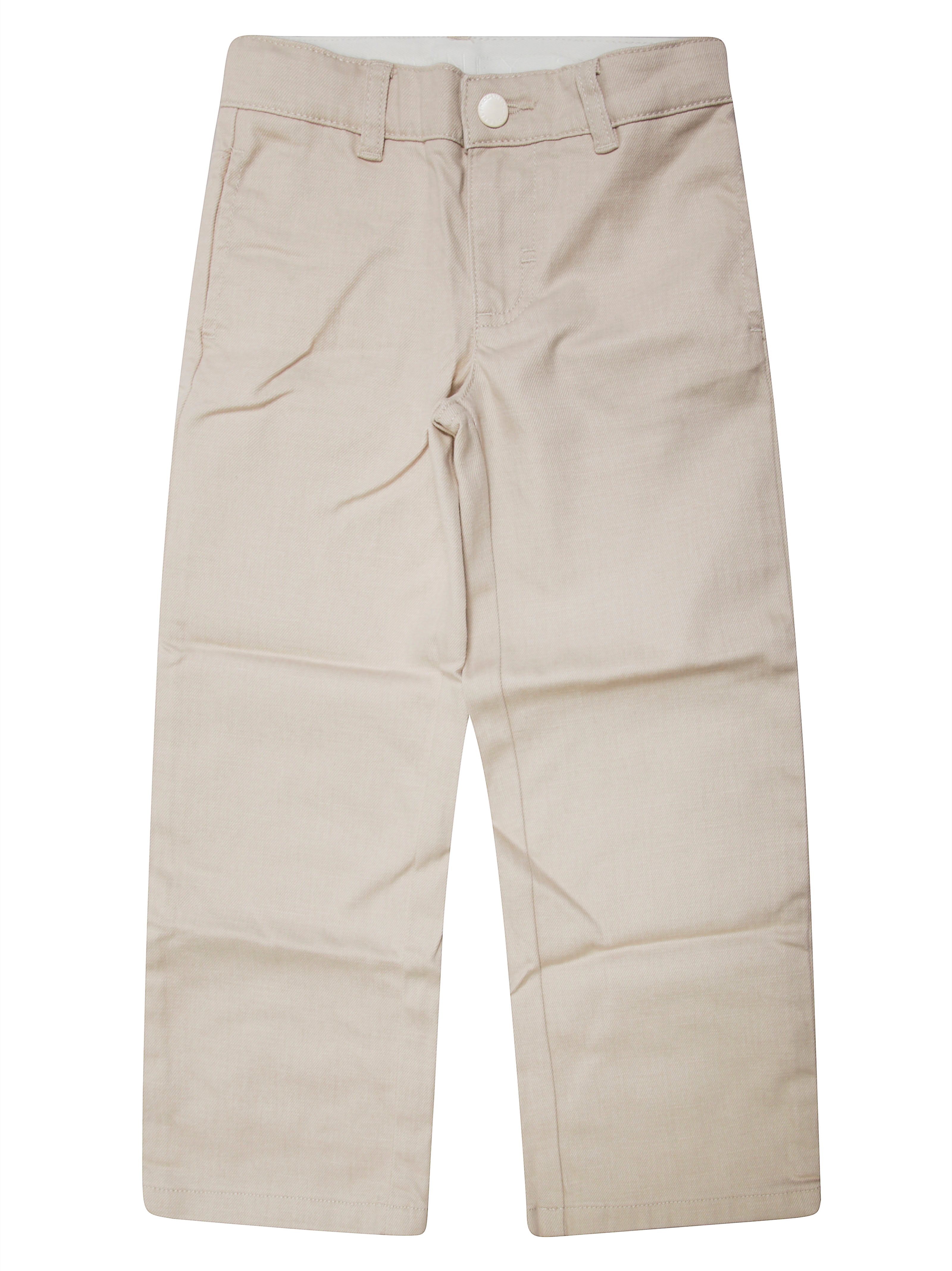 STELLA MC CARTNEY JUNIOR Mini Heart Print Jeans with Pockets