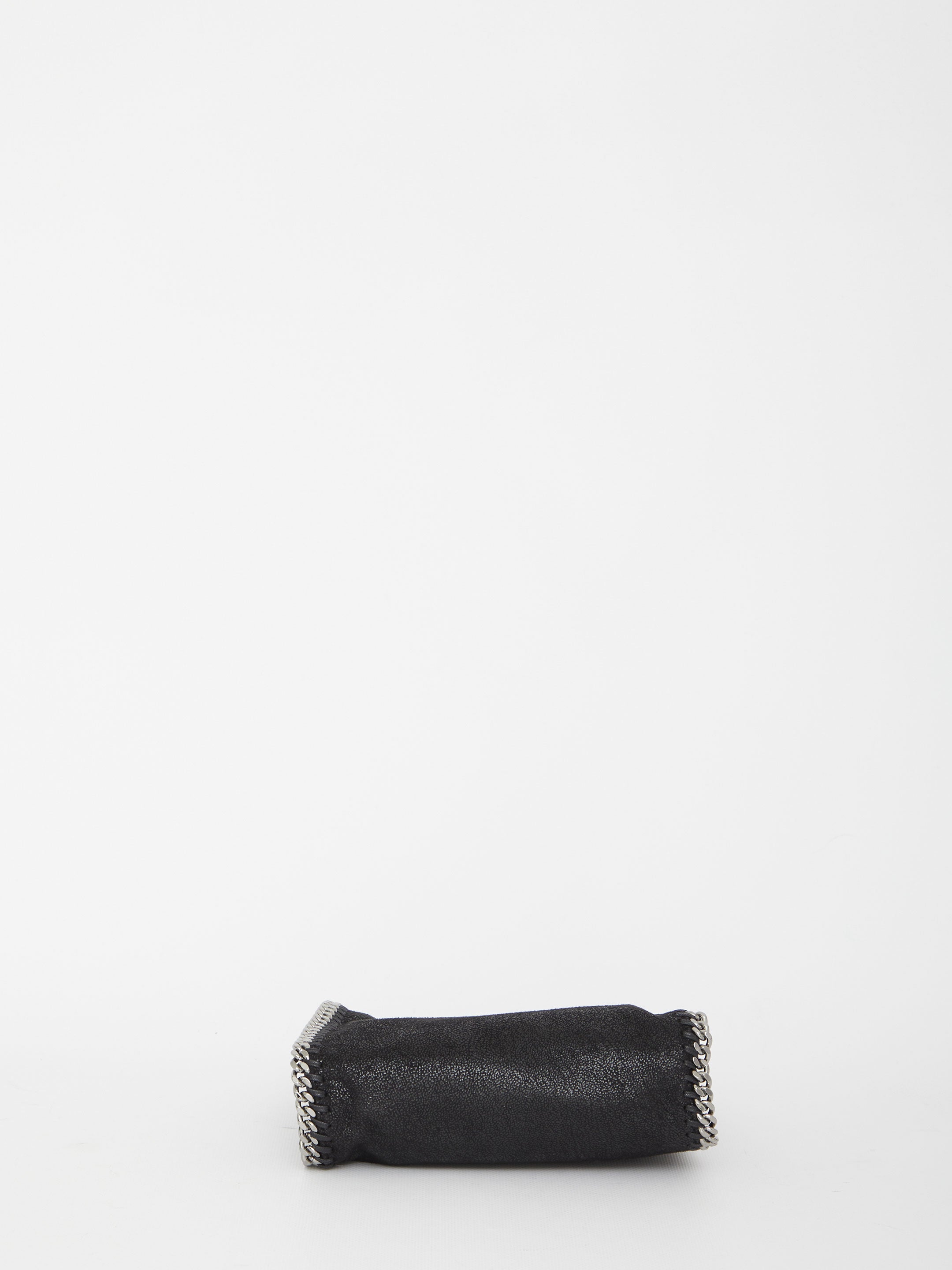 STELLA MCCARTNEY Mini Faux-Leather Chain-Link Crossbody Handbag