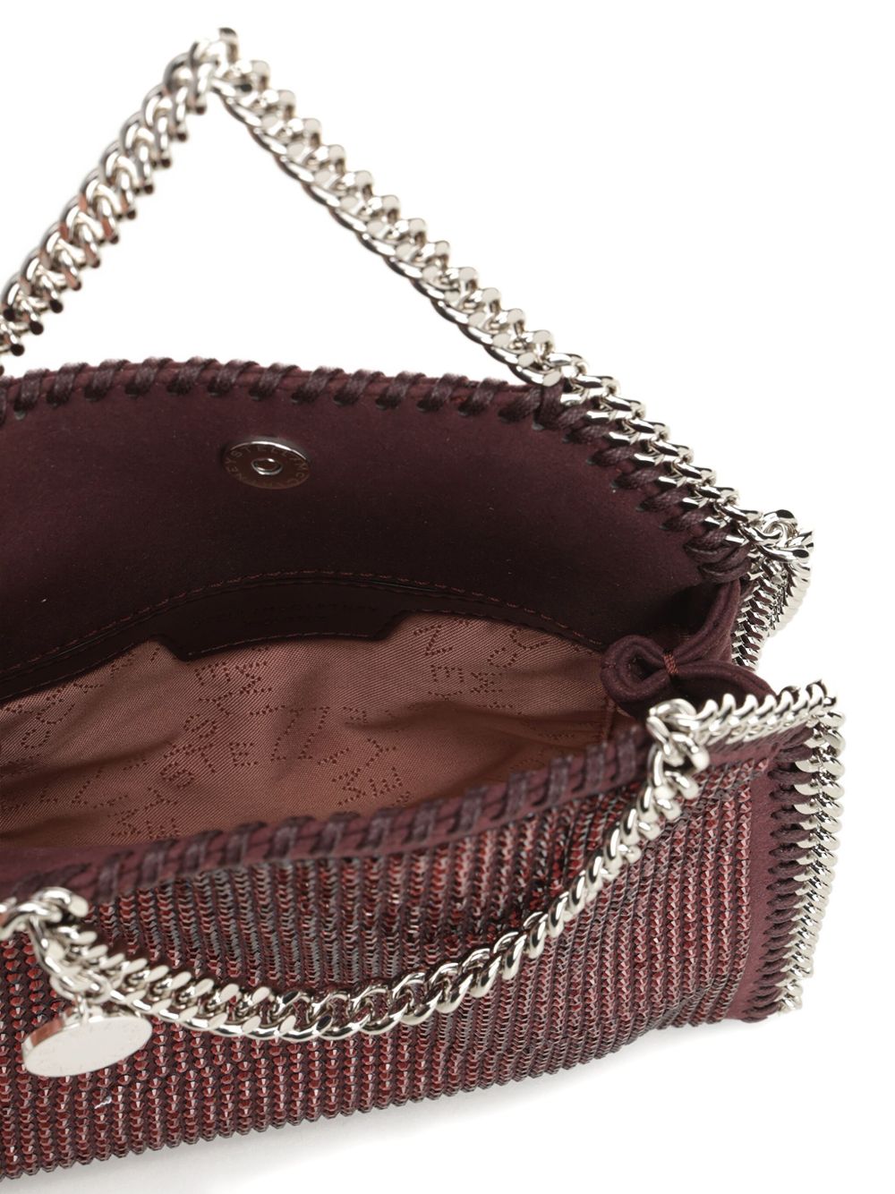 STELLA MCCARTNEY Mini Rhinestone Embellished Crossbody Handbag