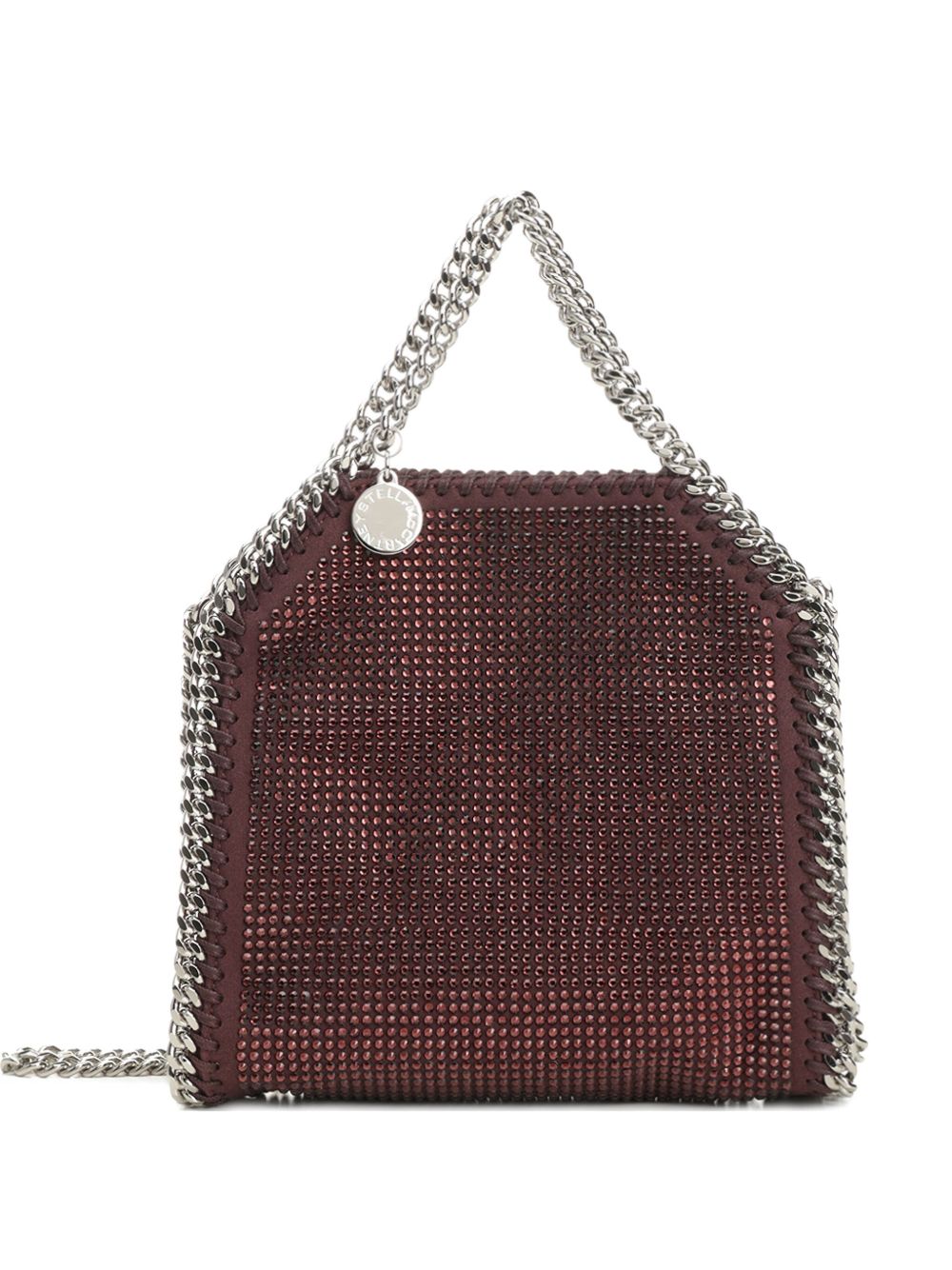 STELLA MCCARTNEY Mini Rhinestone Embellished Crossbody Handbag
