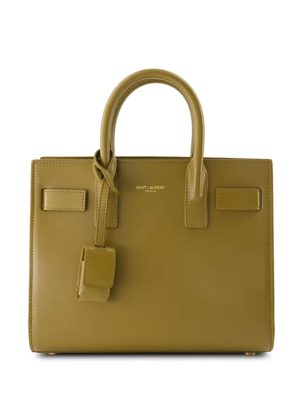 SAINT LAURENT Chic 100% Leather Handbag