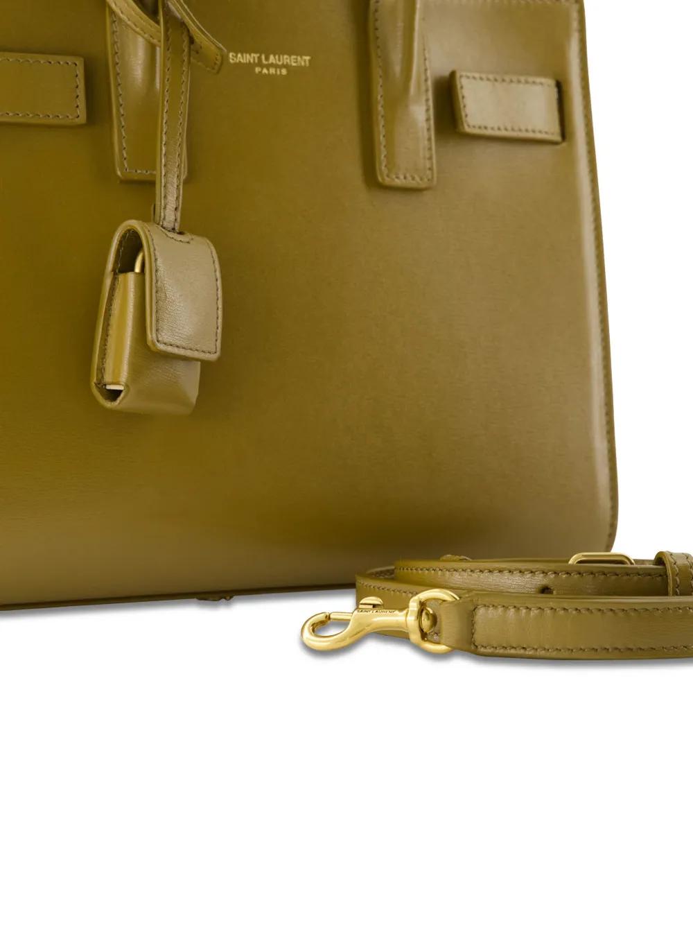 SAINT LAURENT Chic 100% Leather Handbag