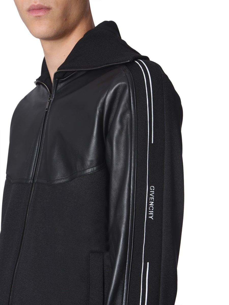 GIVENCHY Logo-Embellished Front Zip Sports Jacket