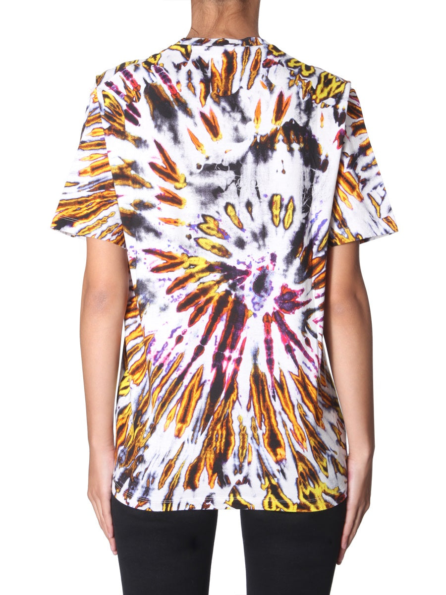 DSQUARED Tie-Dye Print T-Shirt - Regular Fit