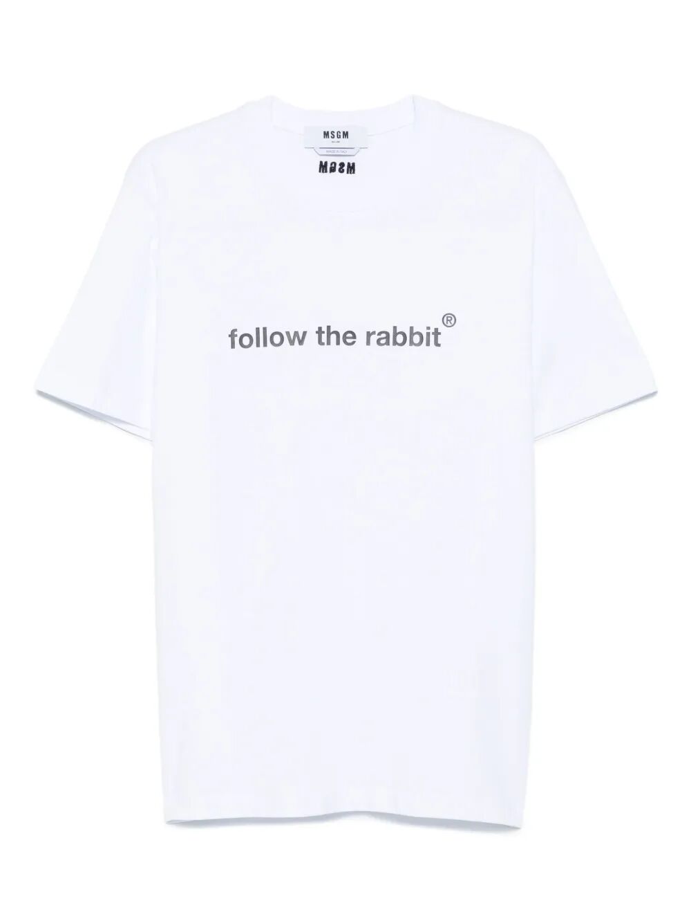 MSGM Follow the Rabbit Mini T-Shirt for Men