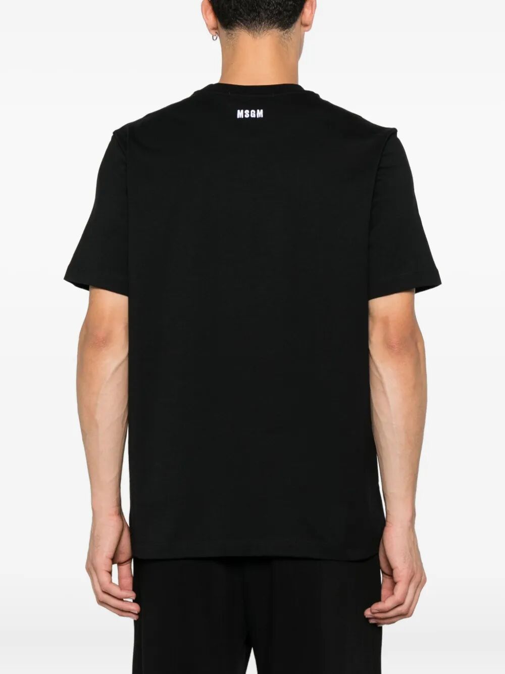 MSGM Follow the Rabbit Cotton T-Shirt