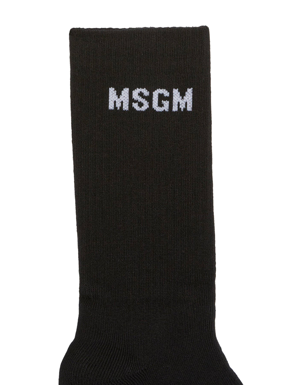 MSGM Logo-Jacquard Cotton Blend Socks for Men