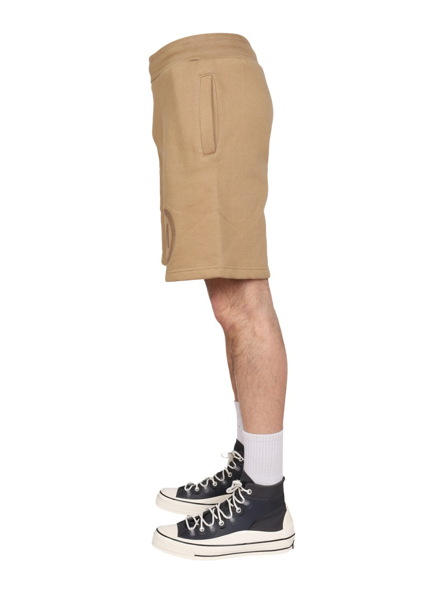 Unisex Market Logo Bermuda Shorts