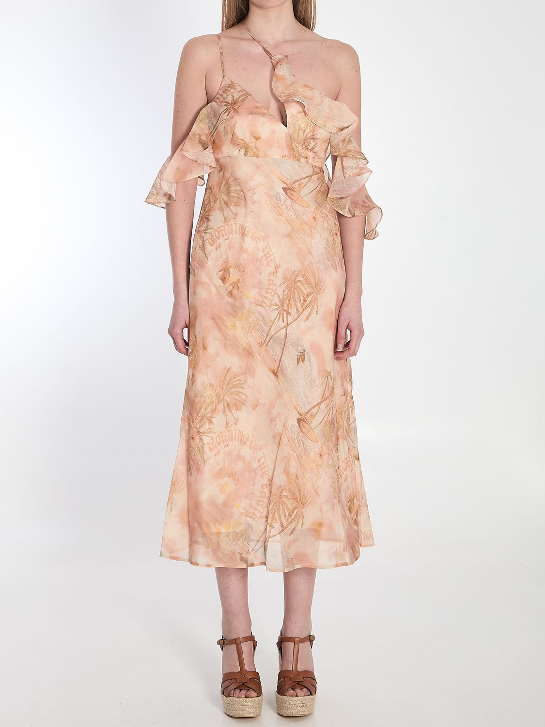 ZIMMERMANN Illuminate Midi Dress