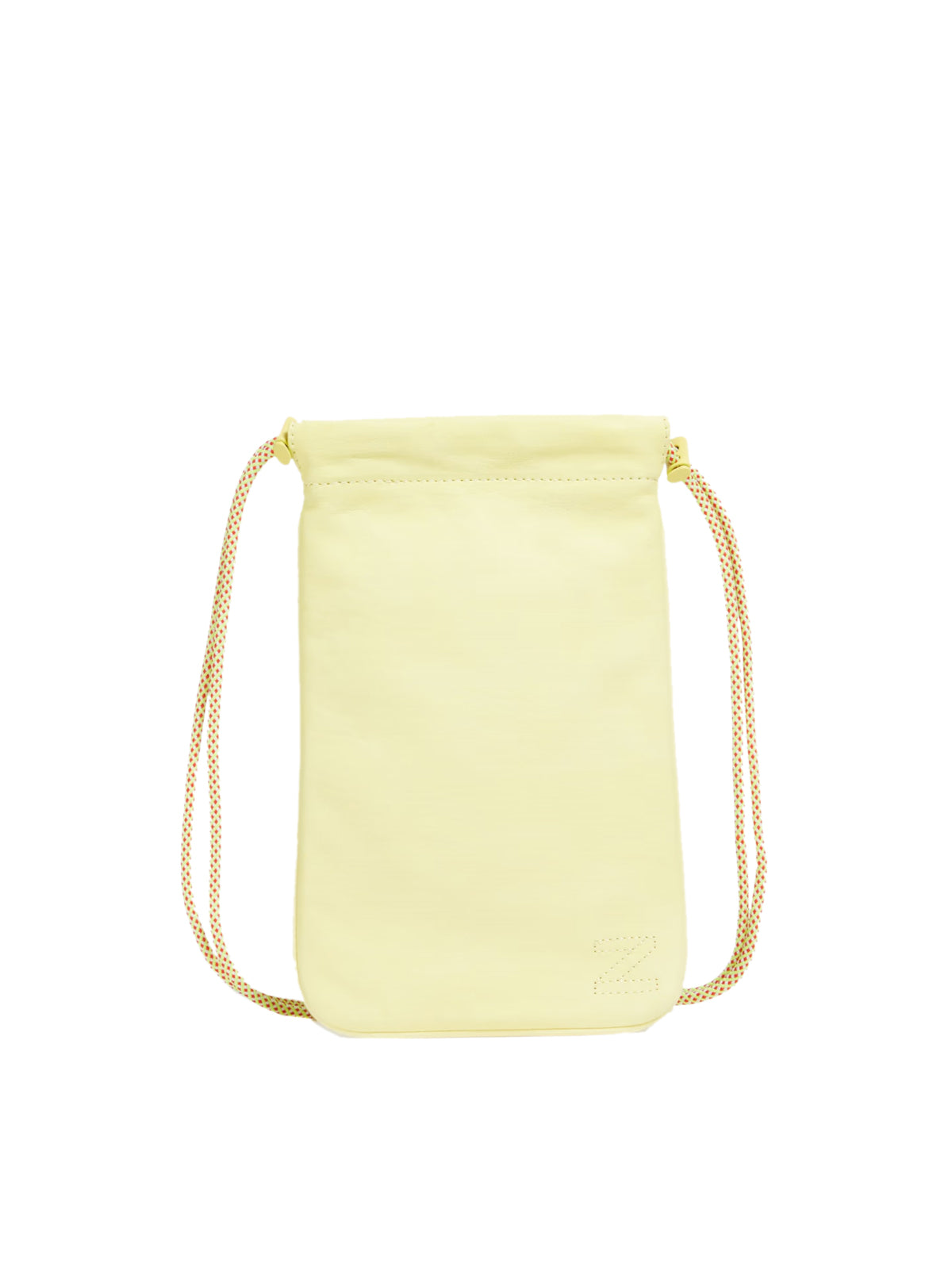 ZIMMERMANN Logo Leather Pouch Crossbody Handbag - 24x14x2 cm