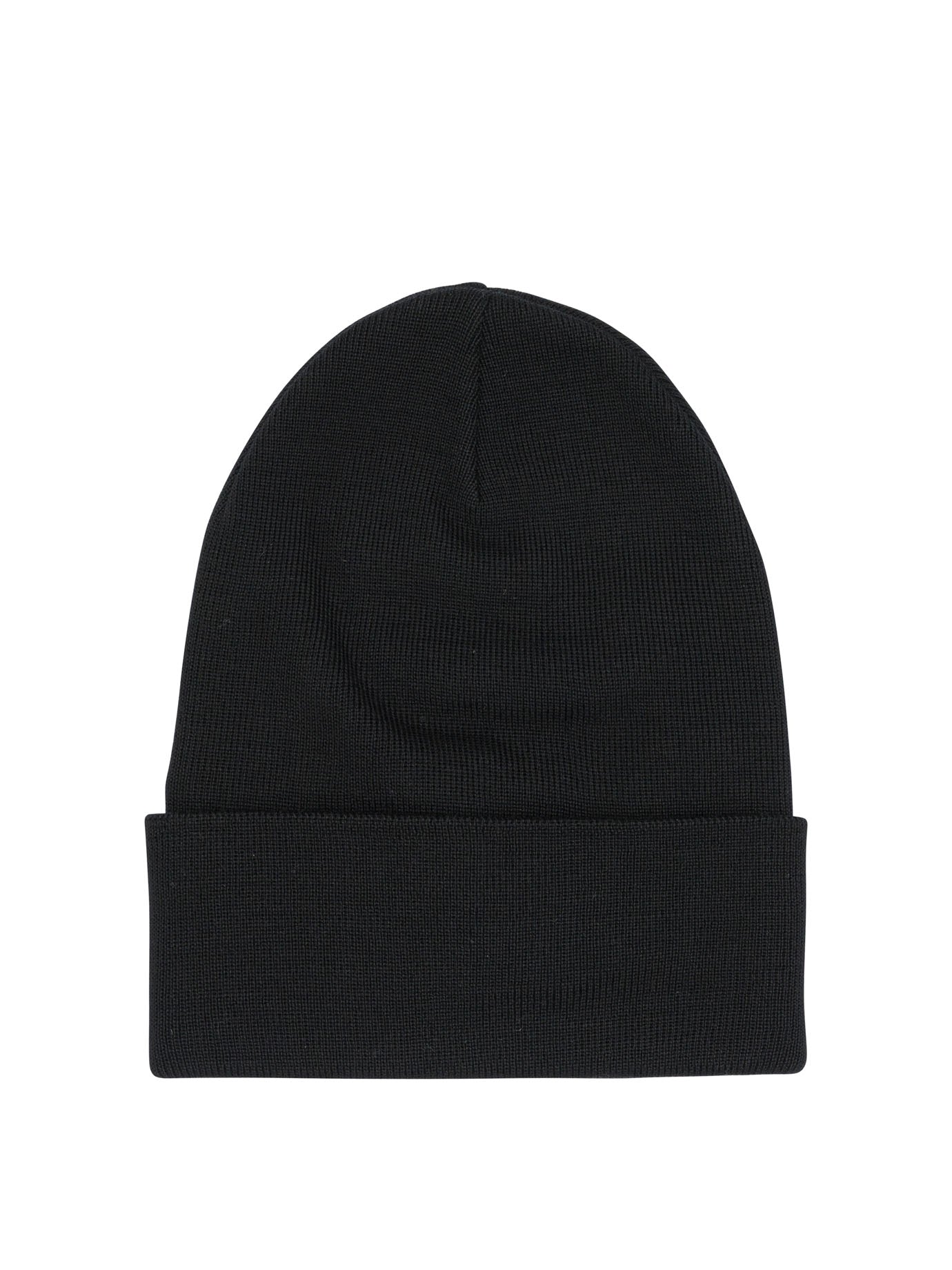 MONCLER GRENOBLE Classic Logo Wool Beanie for Men
