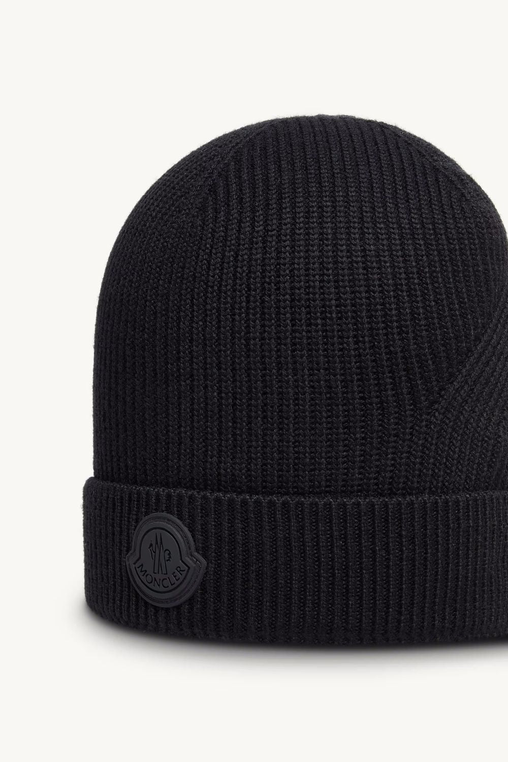 MONCLER Classic Wool Beanie for Men