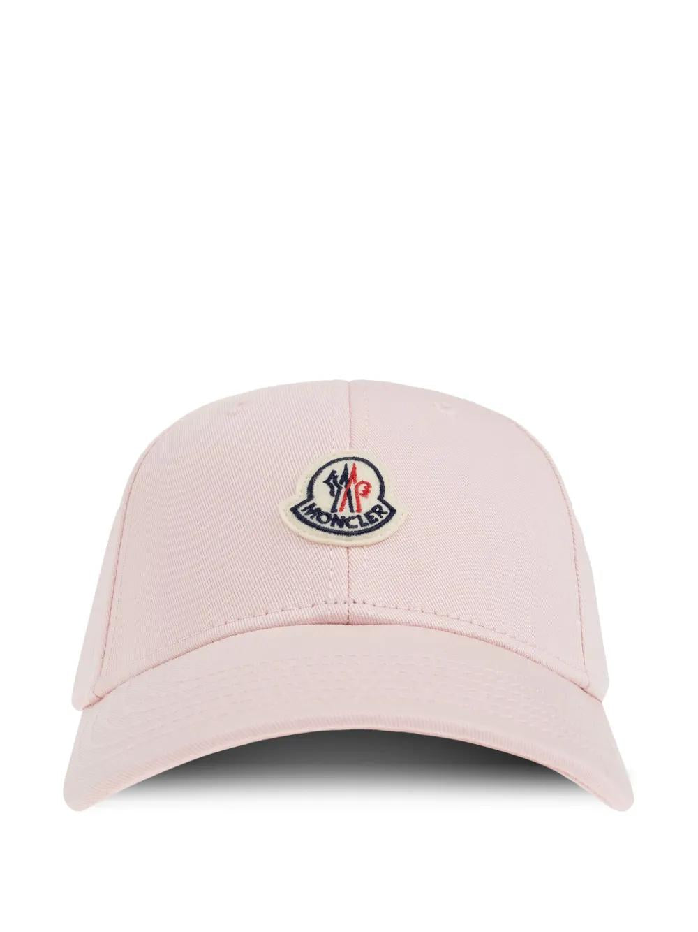 MONCLER Stylish Cotton Logo Baseball Hat for Women