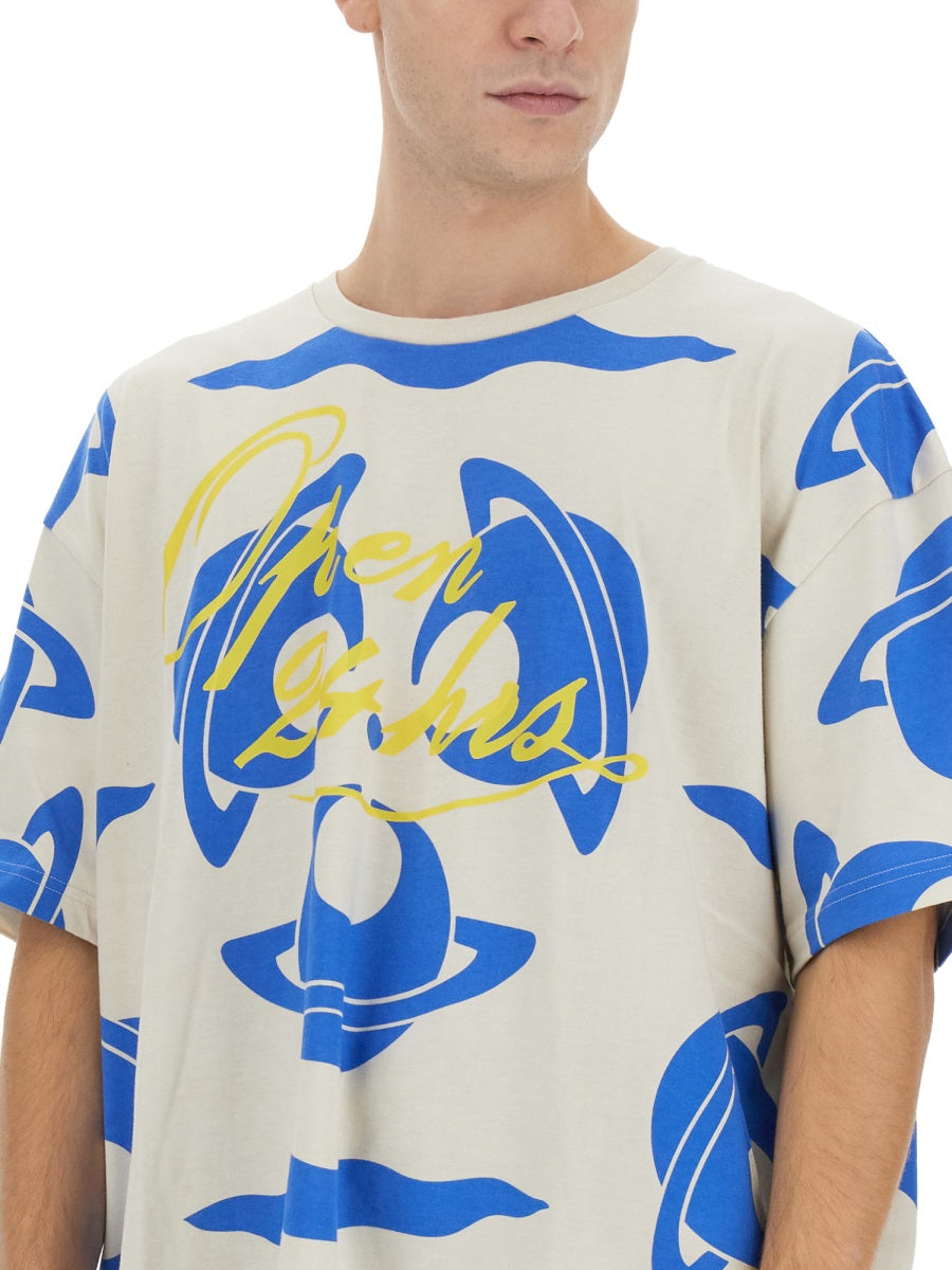 VIVIENNE WESTWOOD Oversized Cotton T-Shirt - Perfect for Everyday Wear
