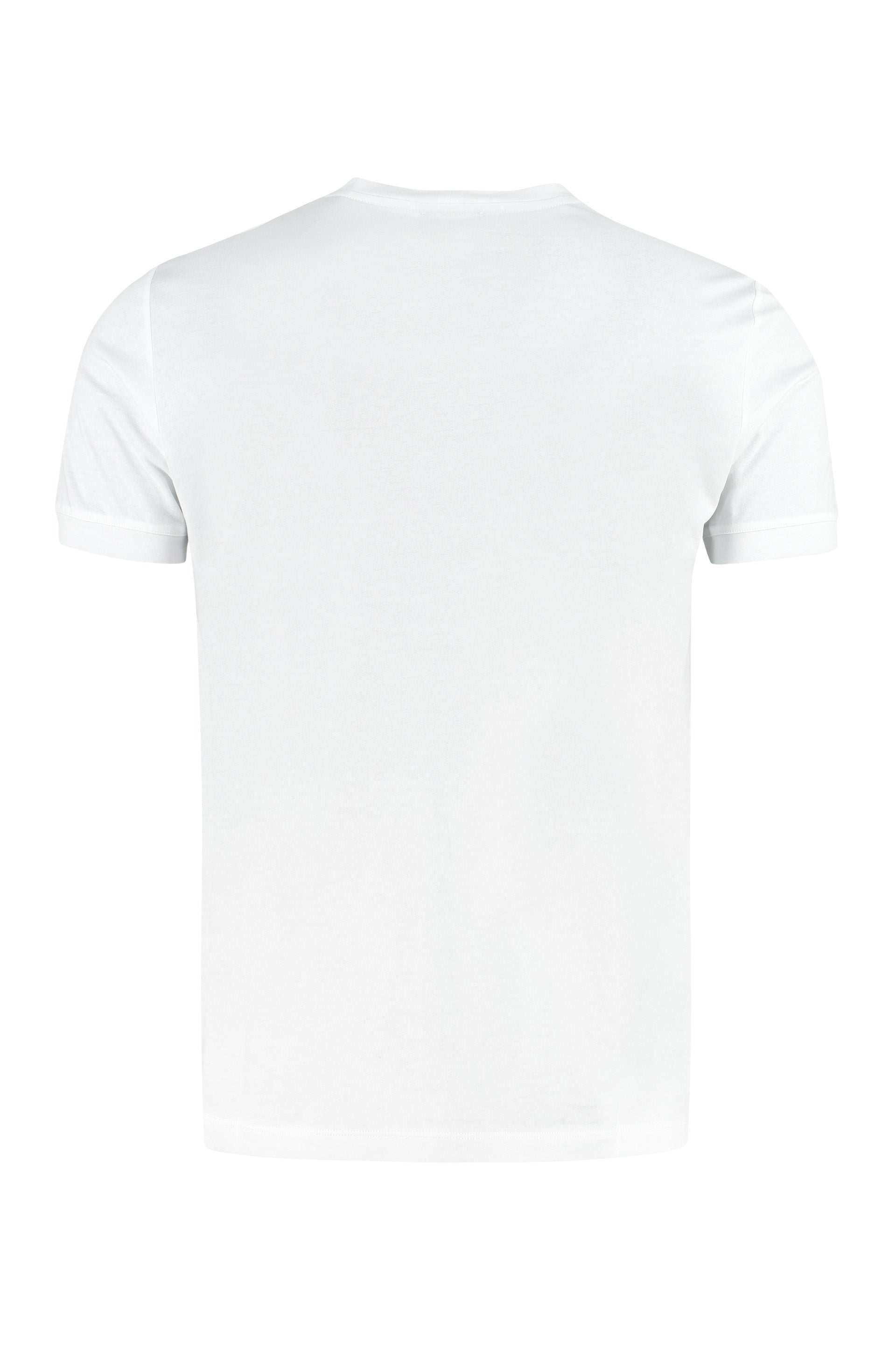 GIORGIO ARMANI COTTON T-Shirt - SS25 Collection for Men