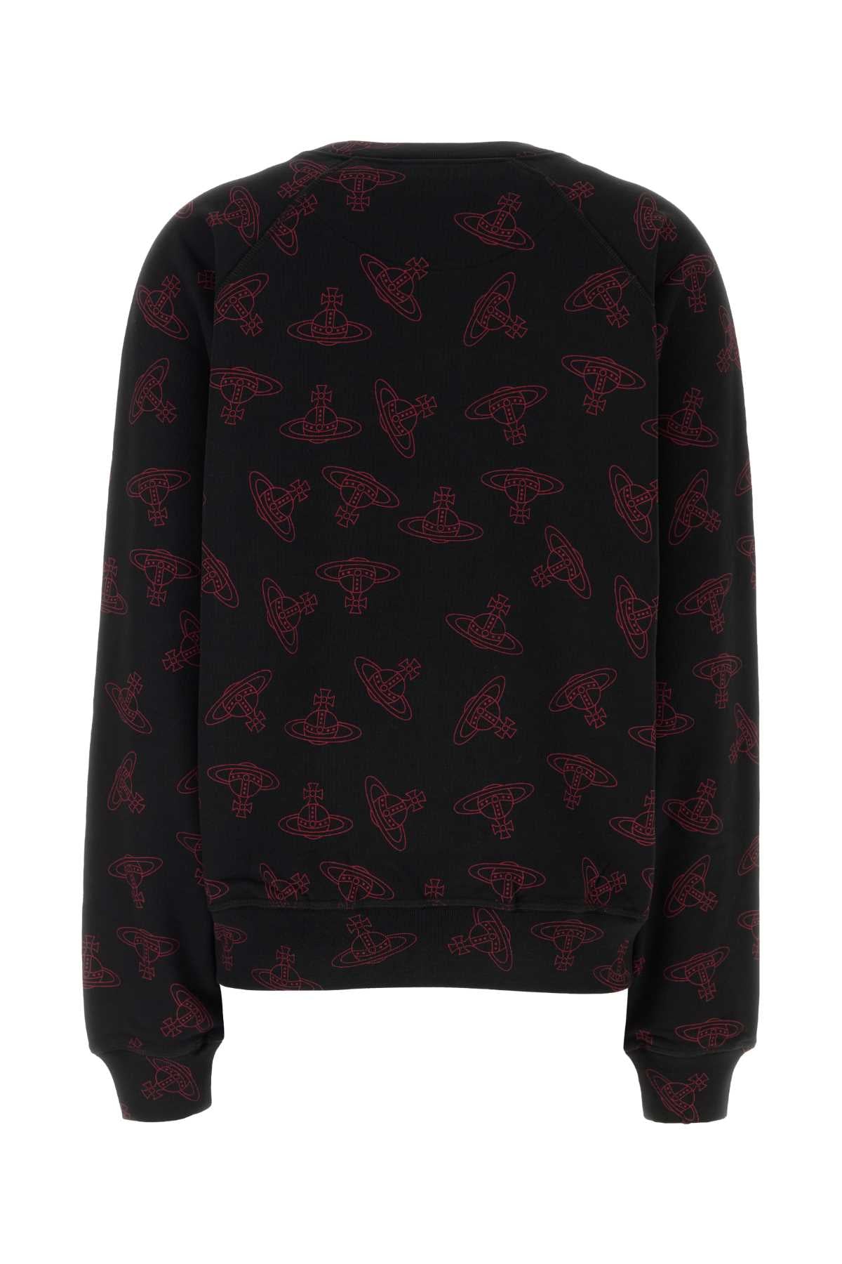 VIVIENNE WESTWOOD Oversized Printed Cotton Sweatshirt