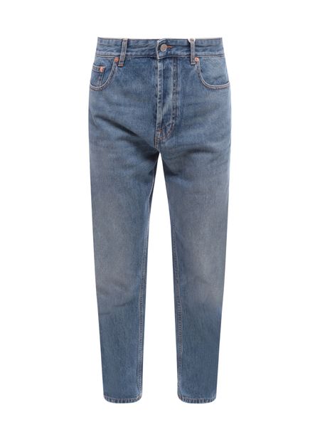 VALENTINO 5-Pocket Straight-Leg Jeans for Men
