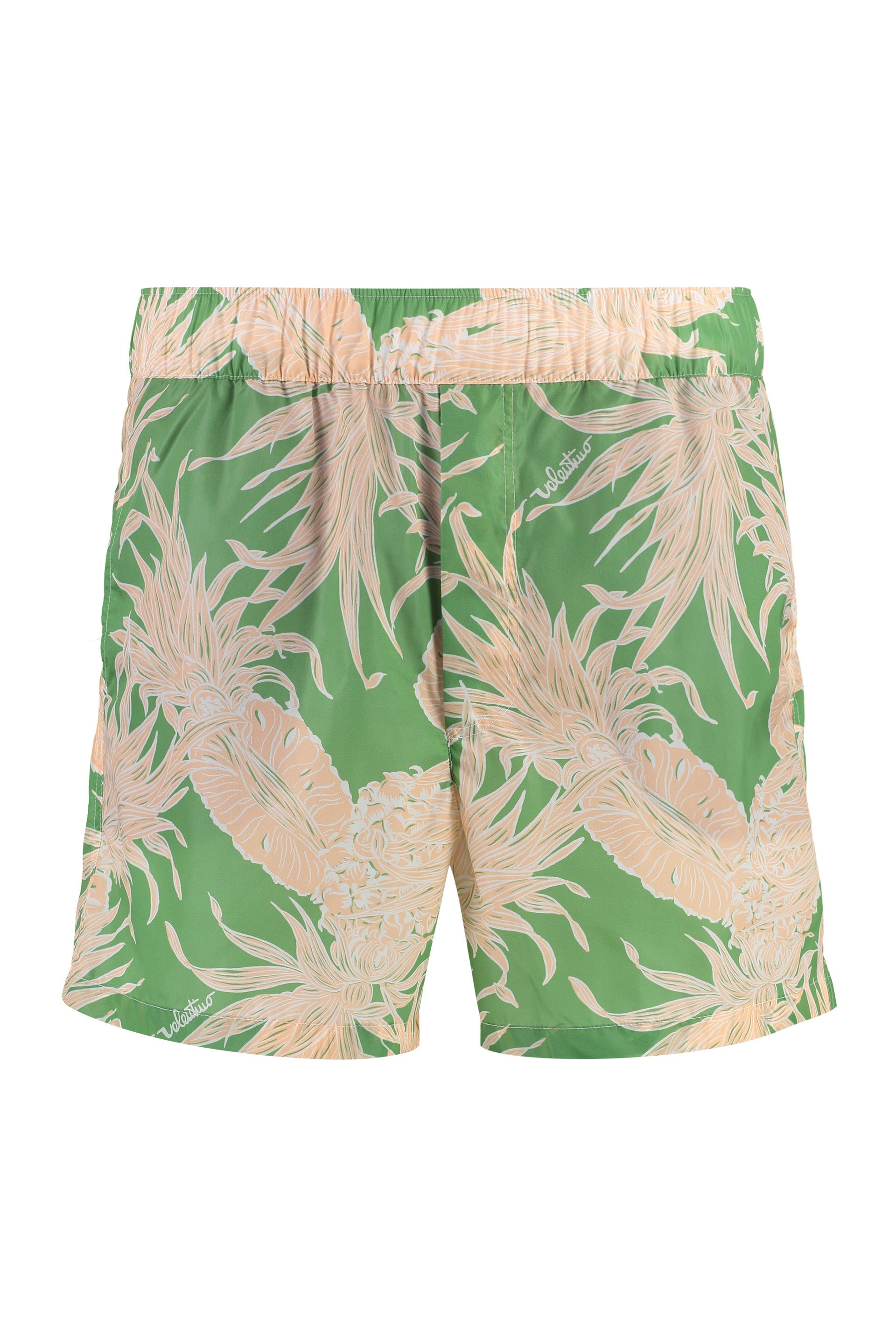 VALENTINO Pineapple Printed Swim Shorts - Men’s Beachwear
