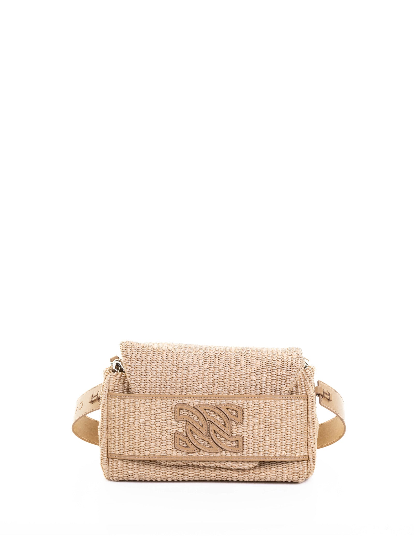 CASADEI Woven Fabric Shoulder Handbag - SS25 Collection