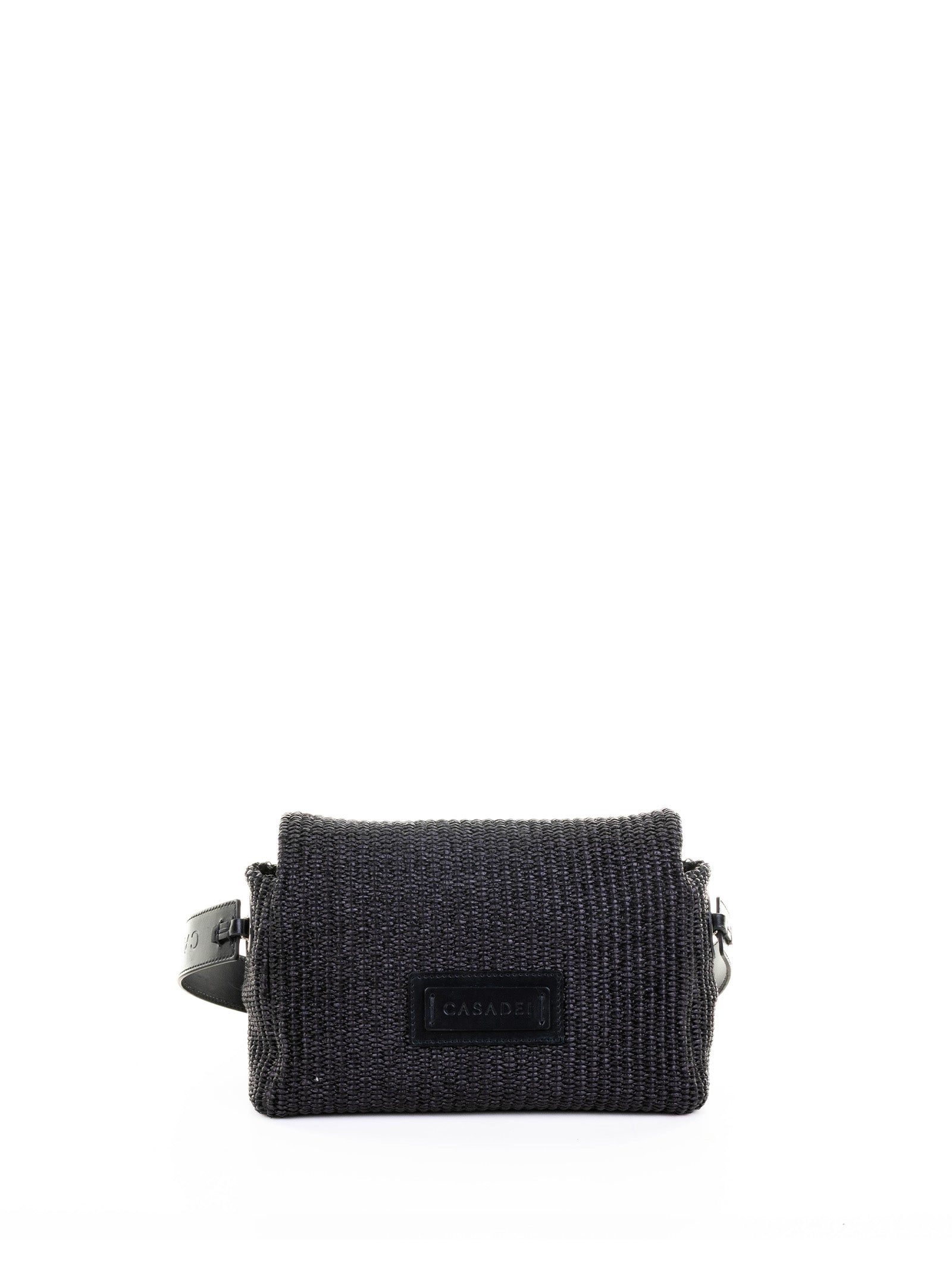 CASADEI Woven Fabric Shoulder Handbag