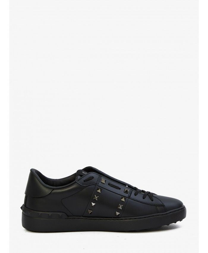 VALENTINO GARAVANI Leather Rockstud Untitled Sneakers for Men