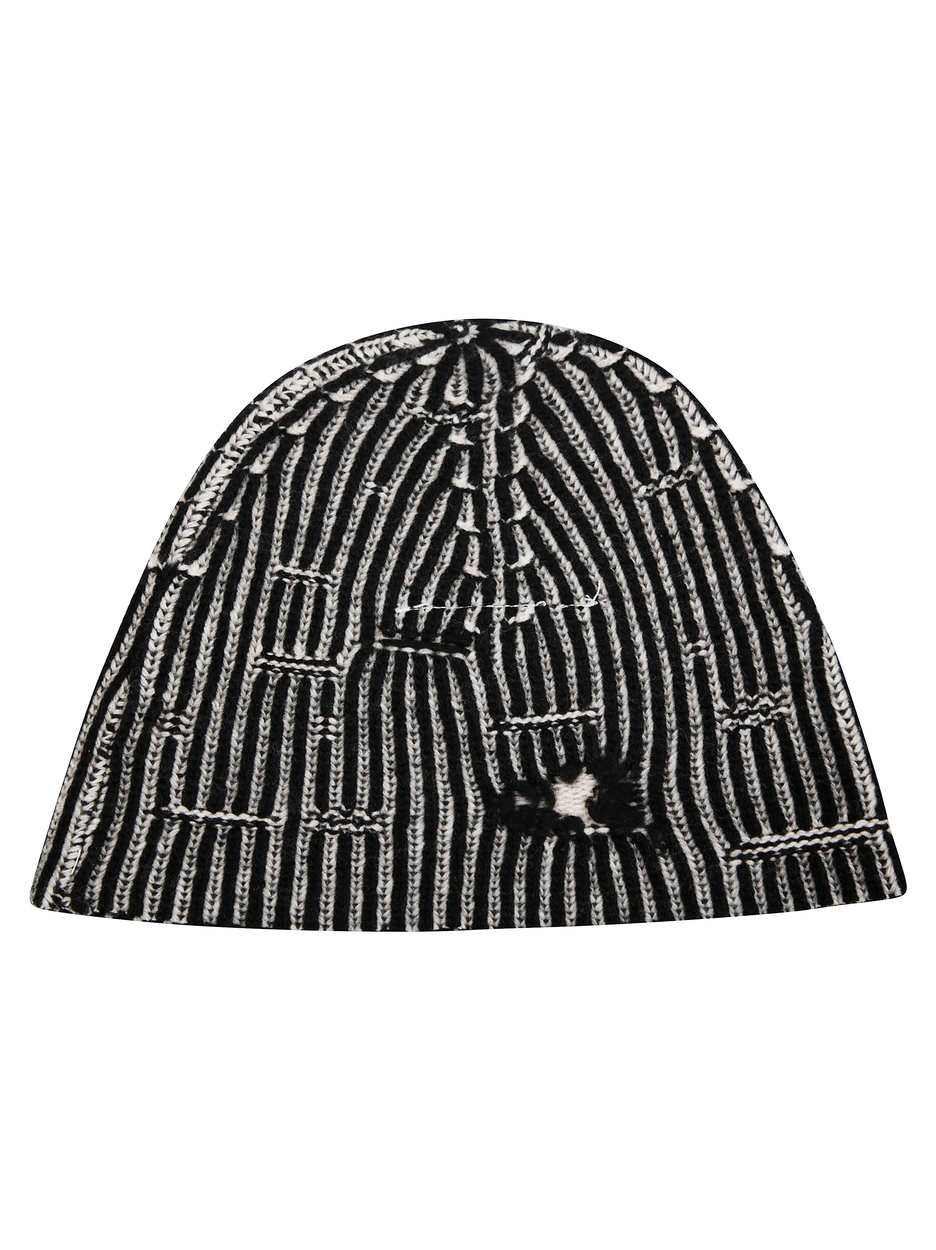 MM6 Distressed Knit Beanie for Kids