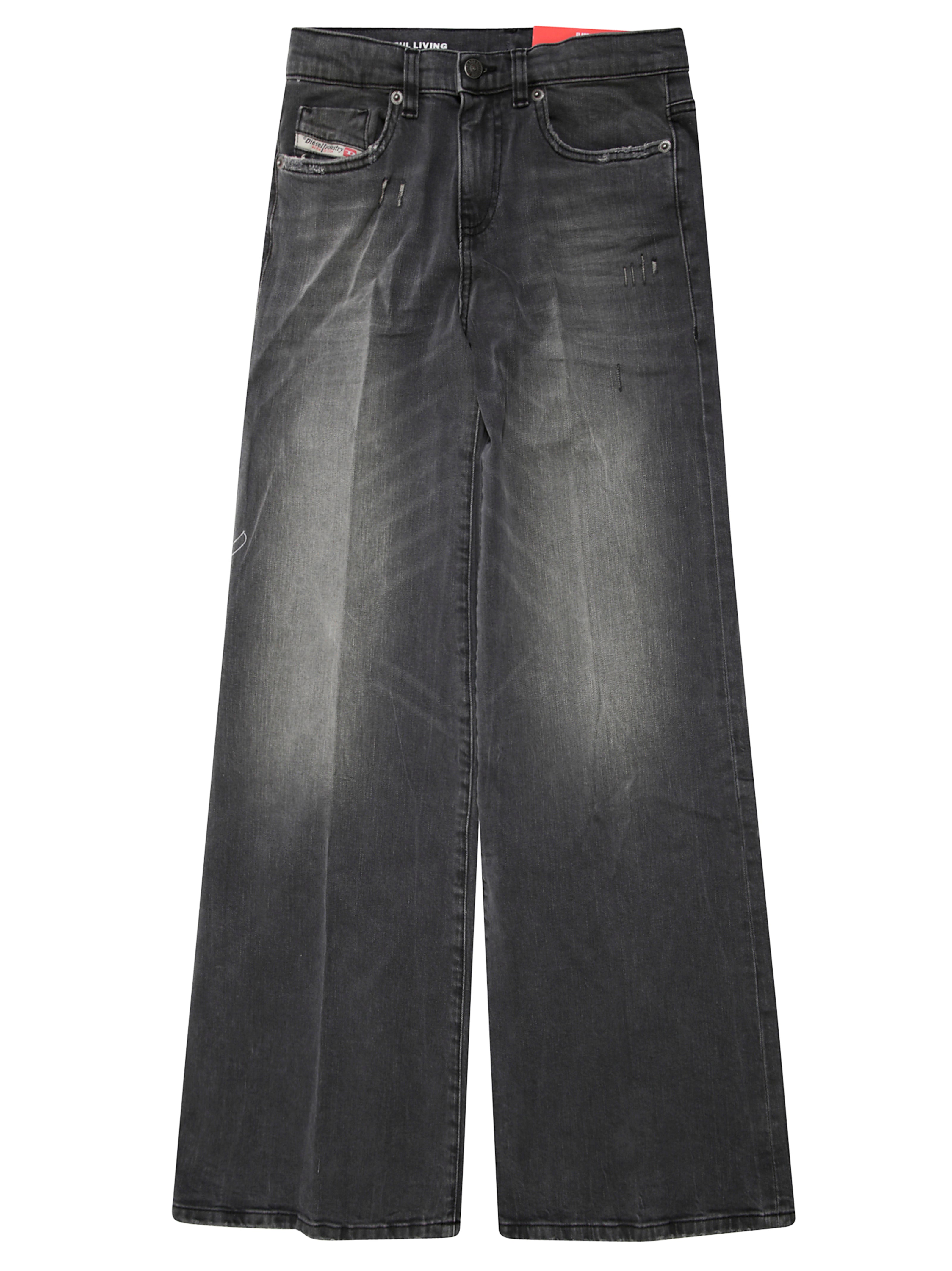 DIESEL Washed Palazzo Jeans for Kids