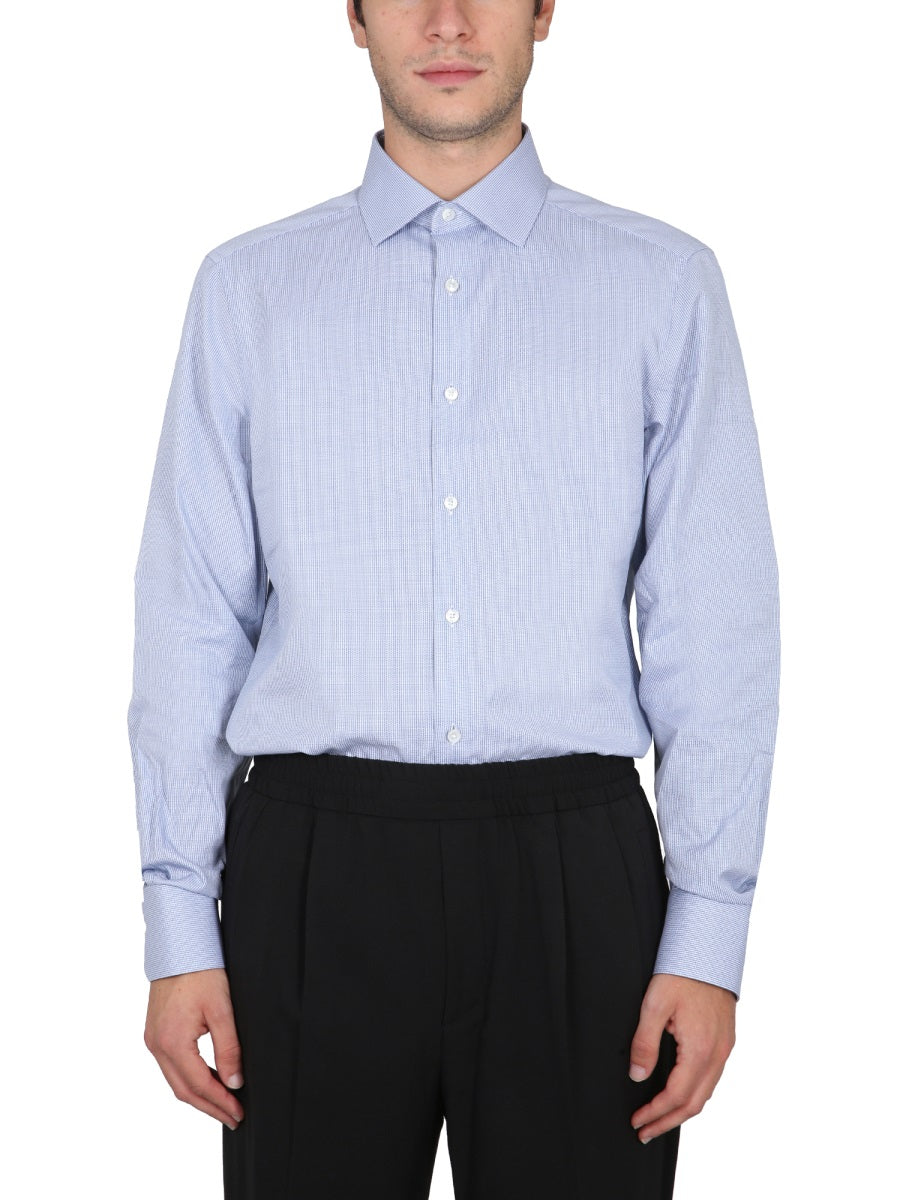 ZEGNA Classic Cotton Shirt - Men’s Standard Fit