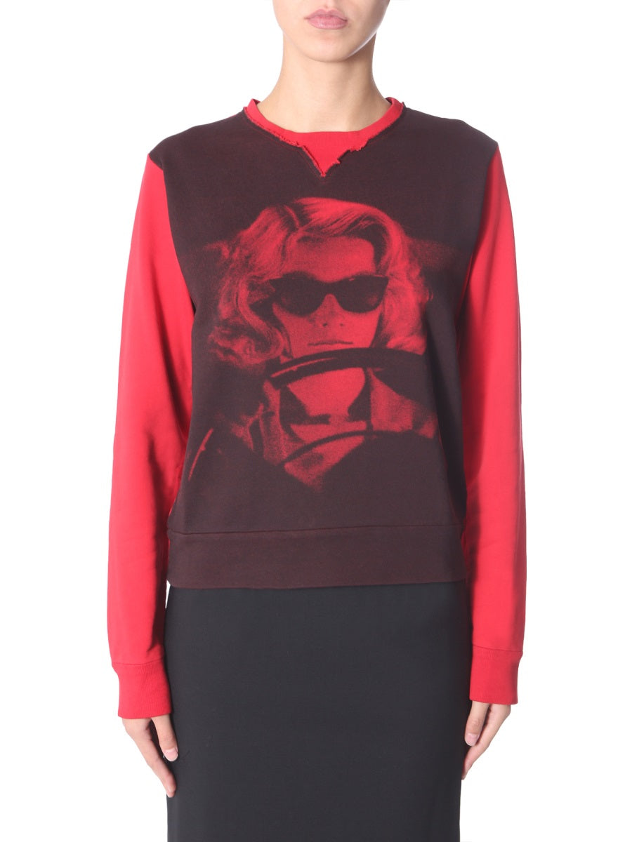 N°21 Women's Regular Fit Crew Neck Sweatshirt