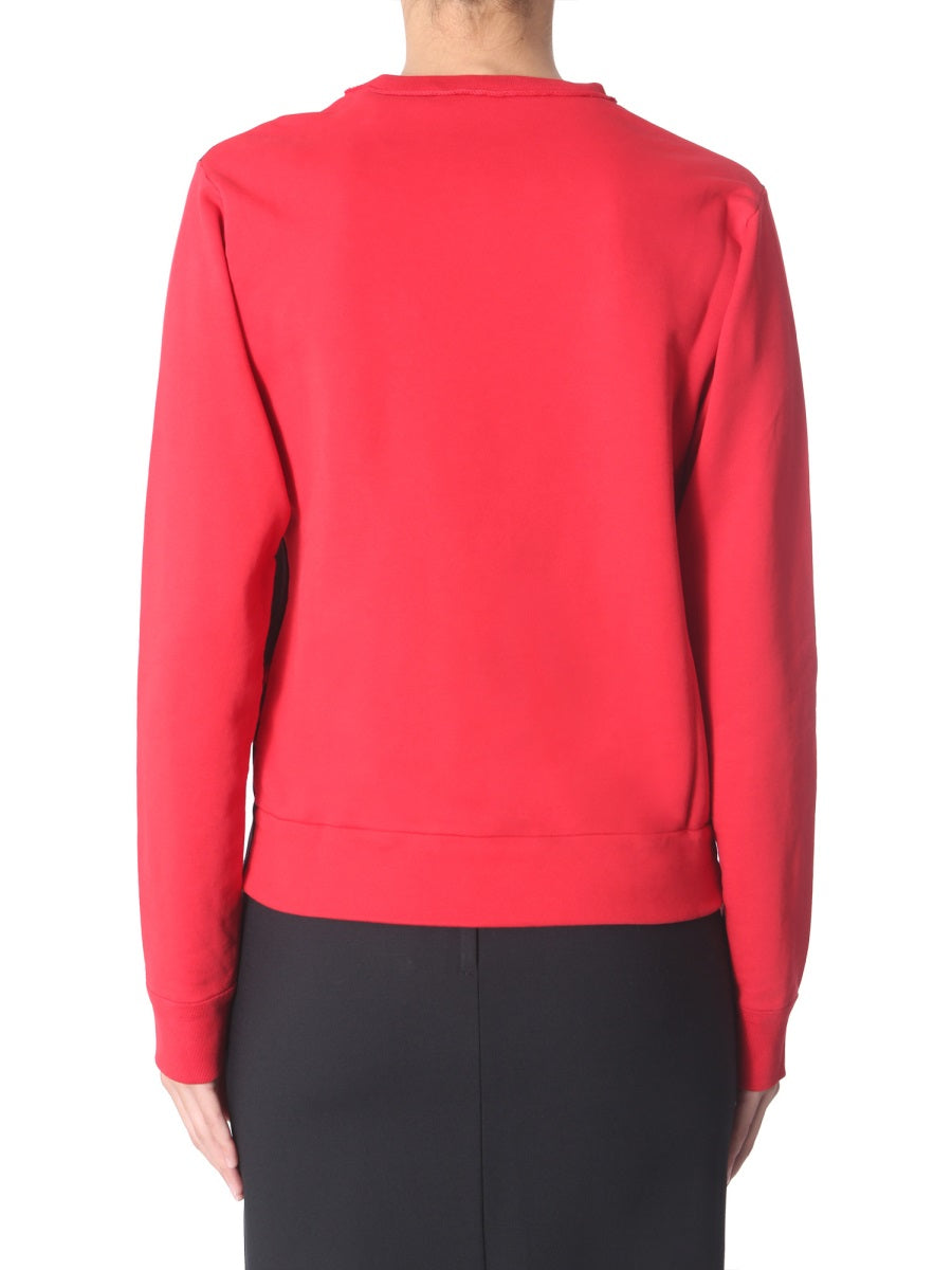 N°21 Women's Regular Fit Crew Neck Sweatshirt