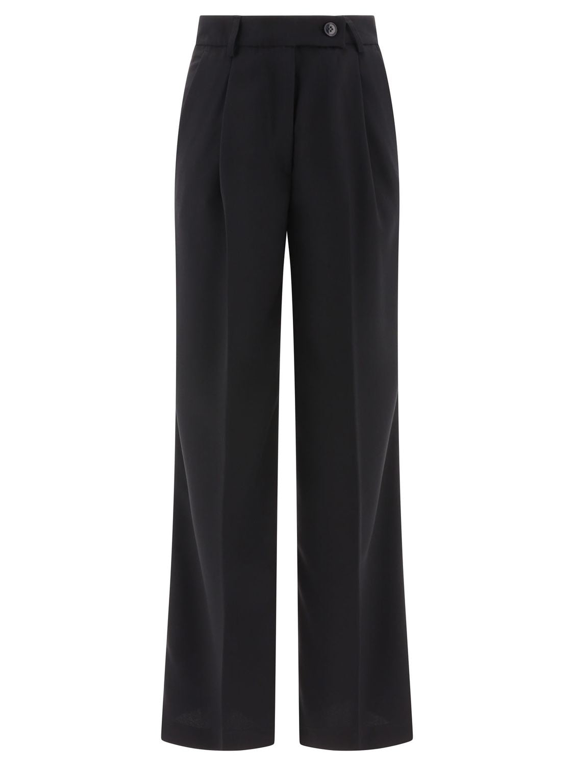 F.IT Tailored Trousers with Pressed Crease for Women