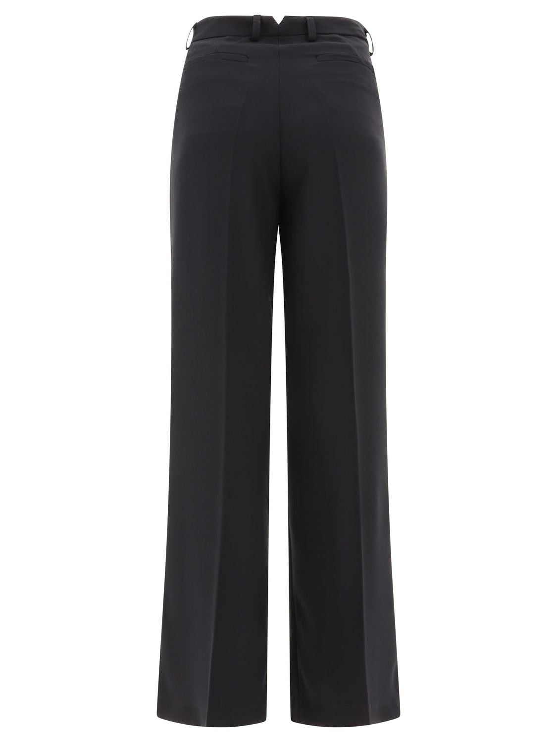 F.IT Tailored Trousers with Pressed Crease for Women