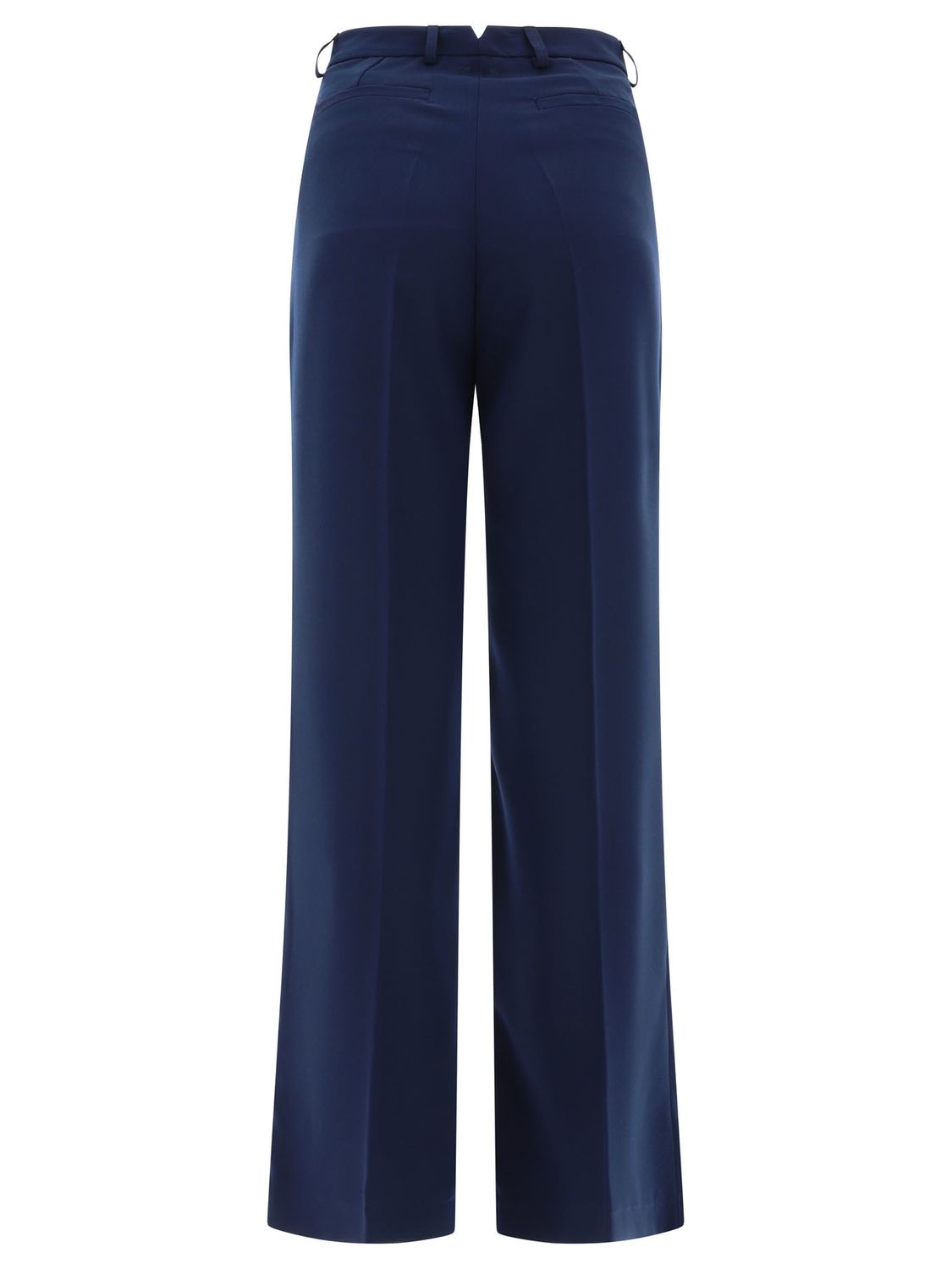 F.IT Tailored Trousers with Pressed Crease for Women