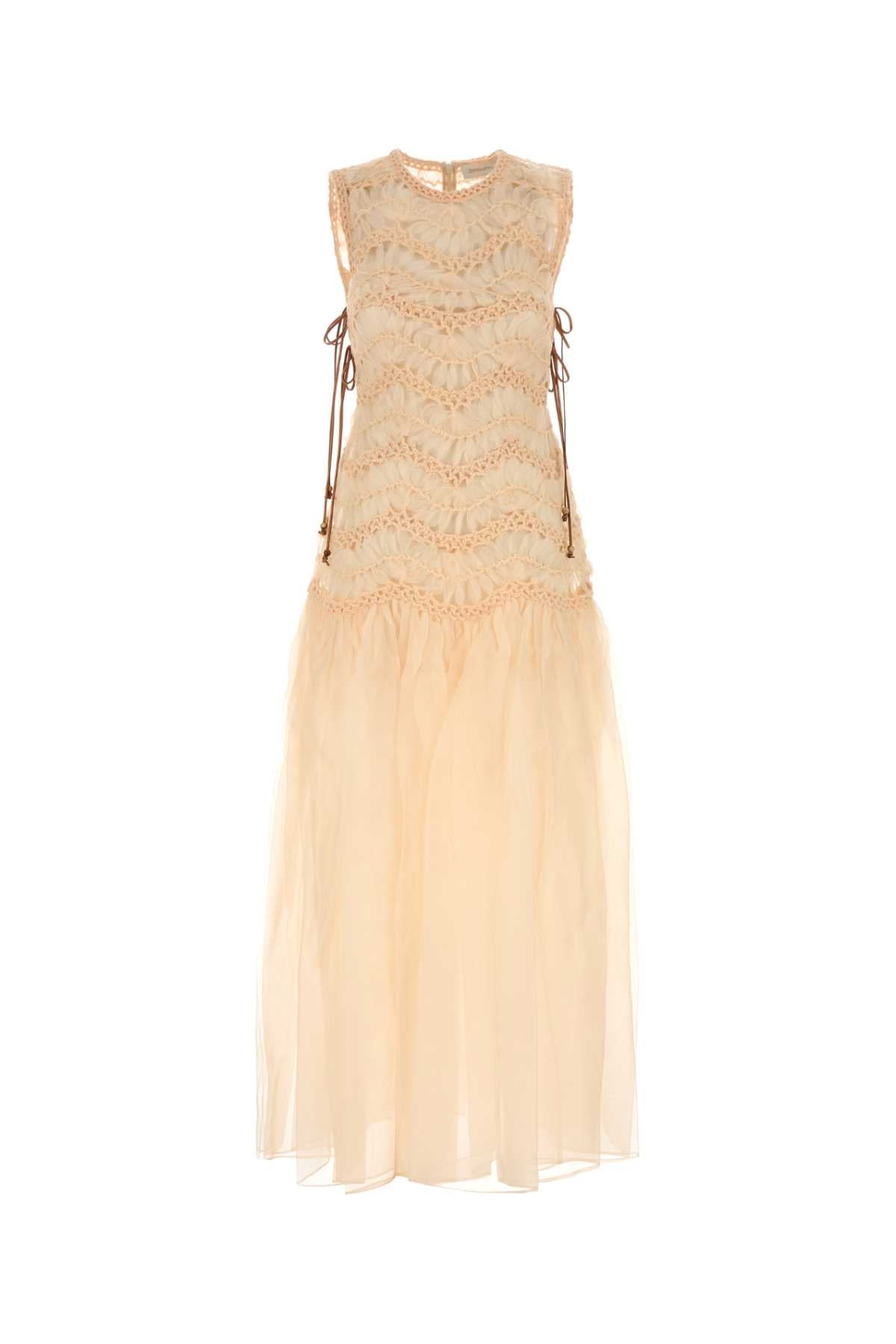 ZIMMERMANN Illuminate Macrame Maxi Dress