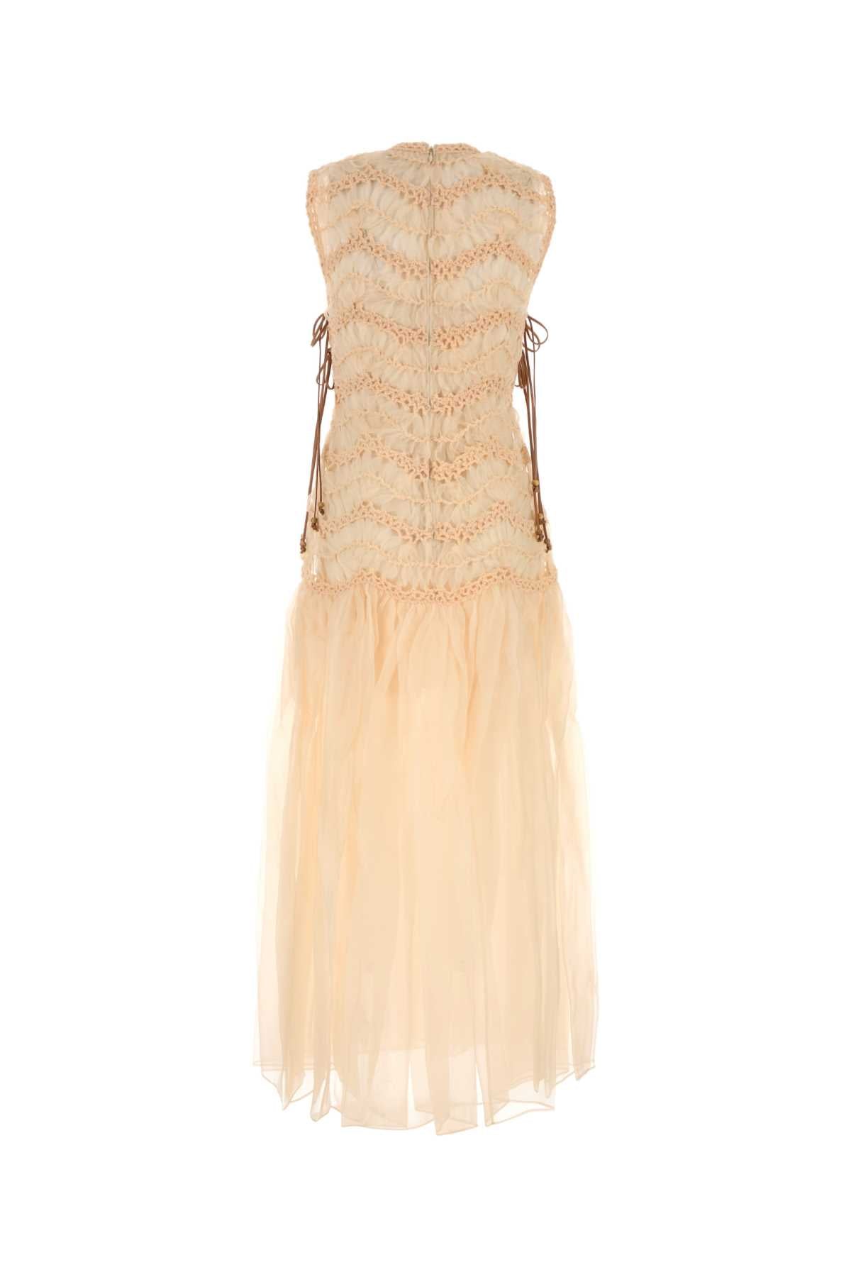 ZIMMERMANN Illuminate Macrame Maxi Dress