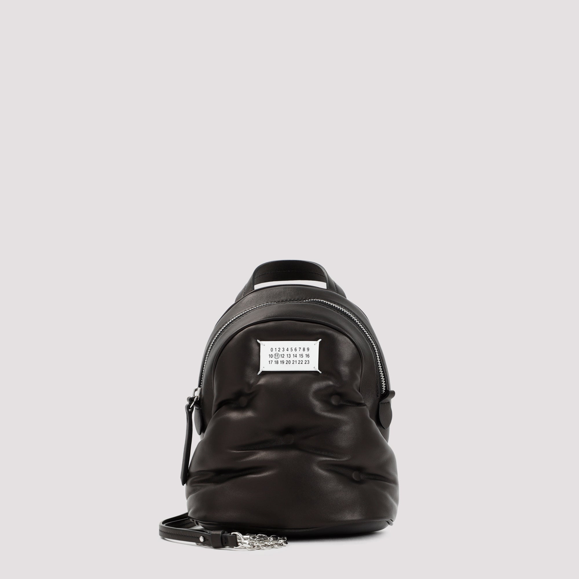 MAISON MARGIELA Leather Glam Slam Mini Backpack 18cm x 23cm x 12cm
