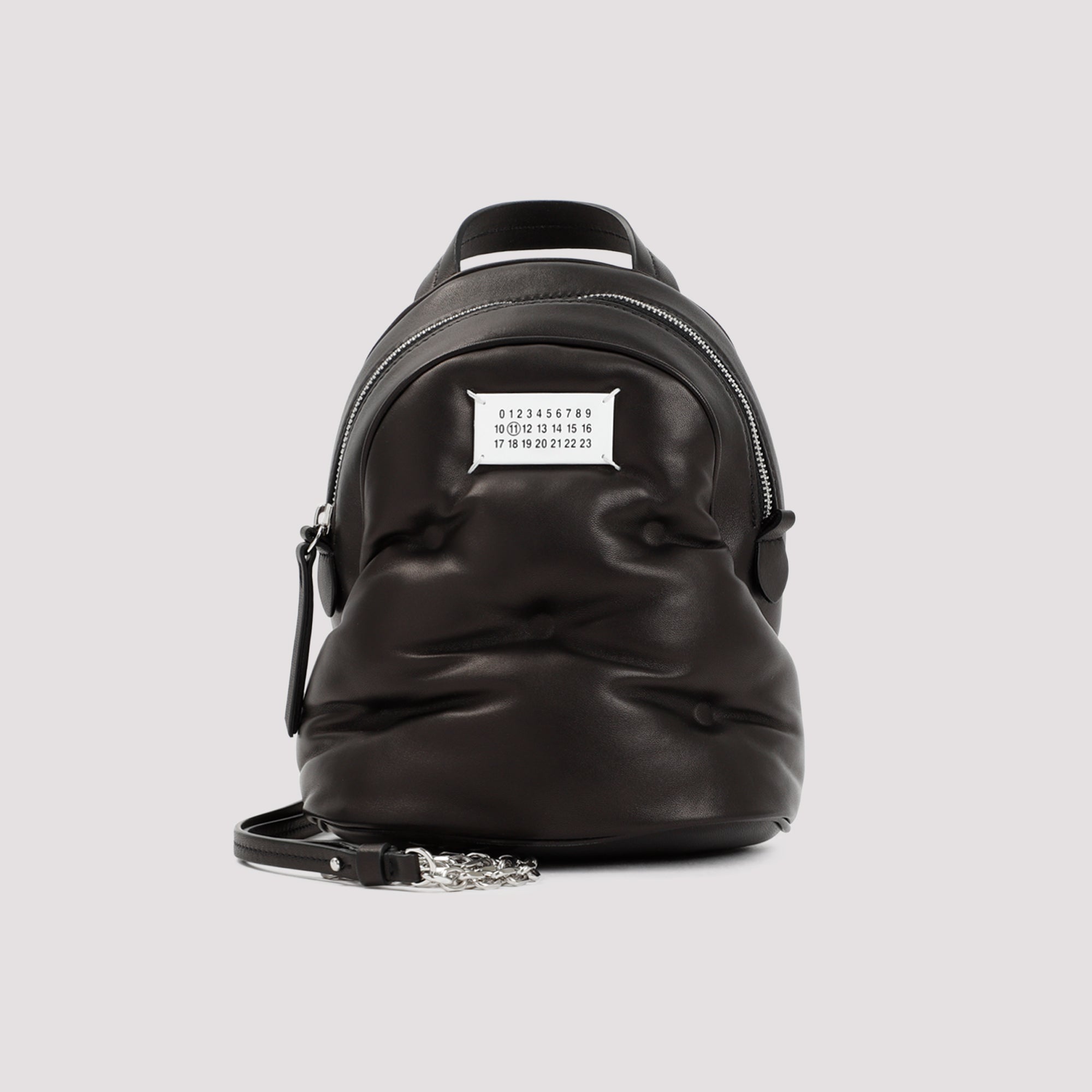 MAISON MARGIELA Leather Glam Slam Mini Backpack 18cm x 23cm x 12cm