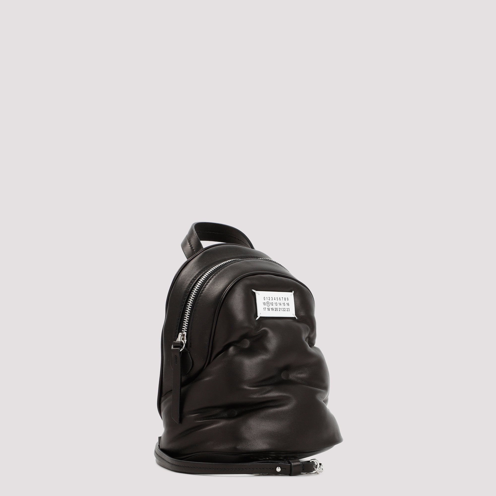 MAISON MARGIELA Leather Glam Slam Mini Backpack 18cm x 23cm x 12cm
