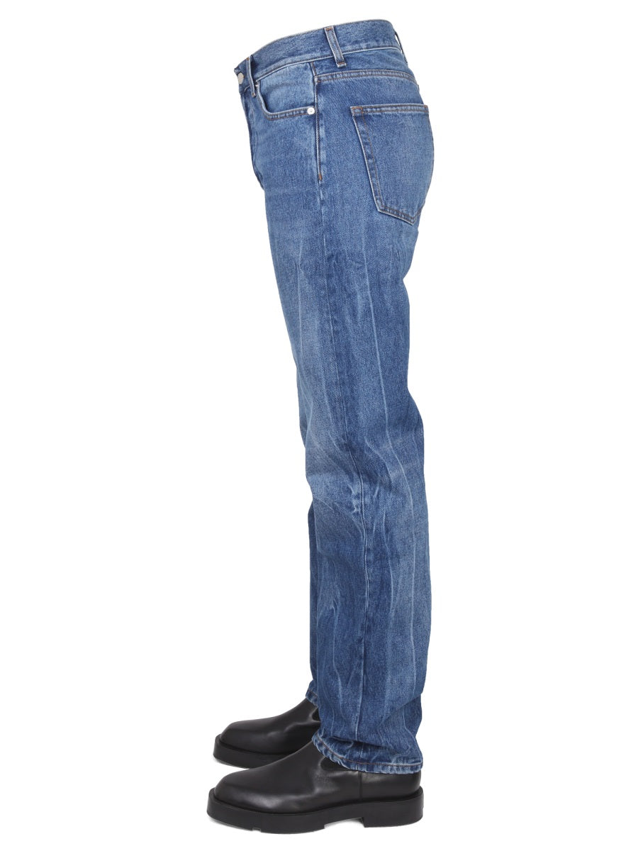SÉFR Regular Fit Jeans with Drawstring Waist