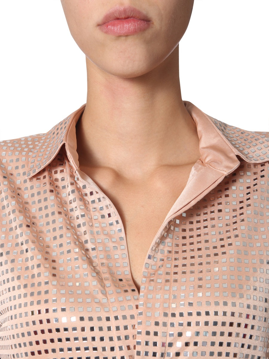 BOTTEGA VENETA Elegant Button-Up Shirt Dress