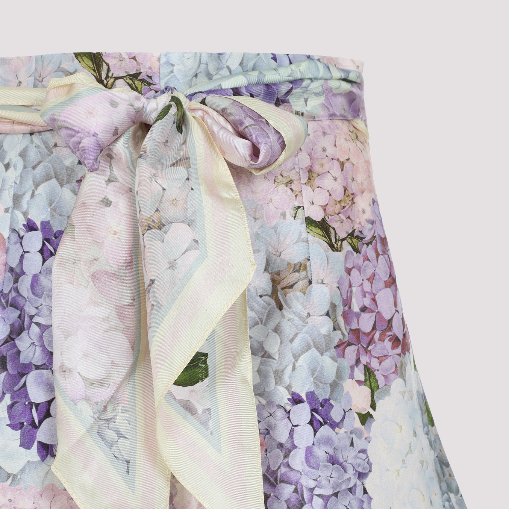 ZIMMERMANN Printed Silk Mini Shorts for Women