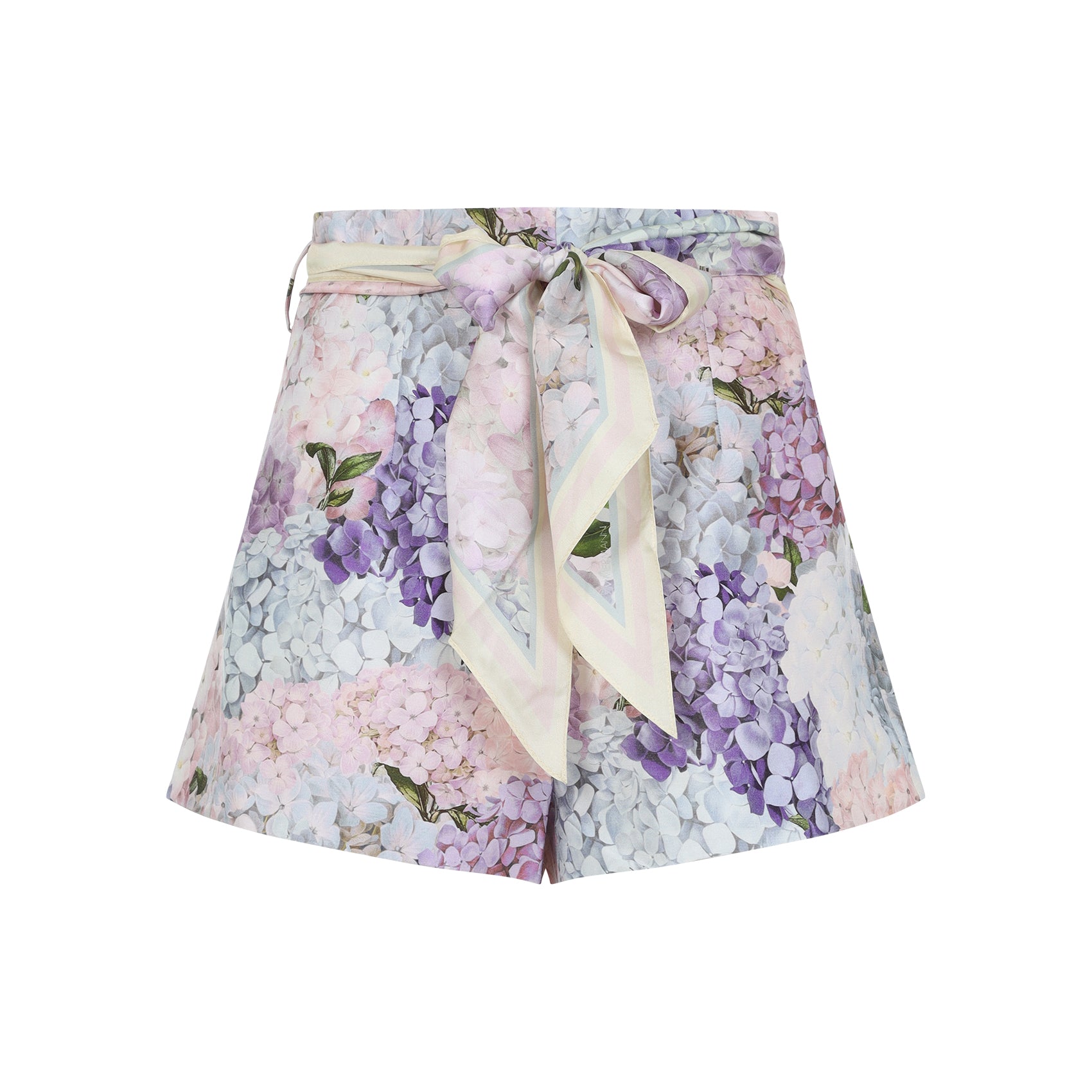 ZIMMERMANN Printed Silk Mini Shorts for Women
