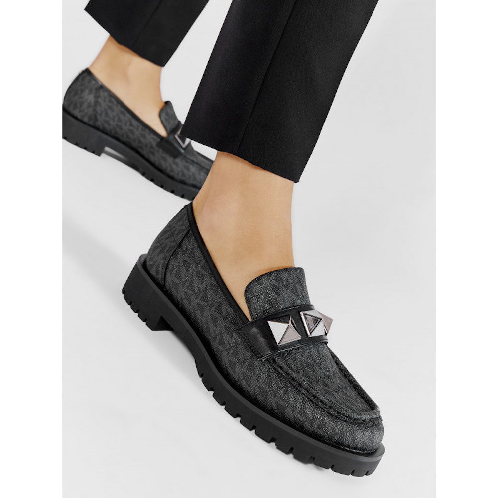 MICHAEL KORS Chic Monogram Loafers for Women
