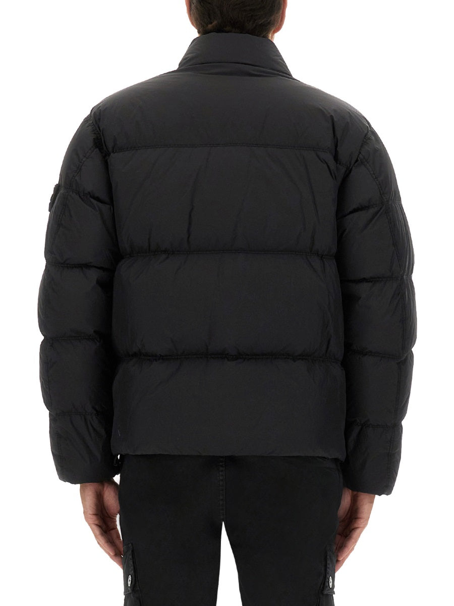 STONE ISLAND Innovative Tech-Ready Down Jacket for Men